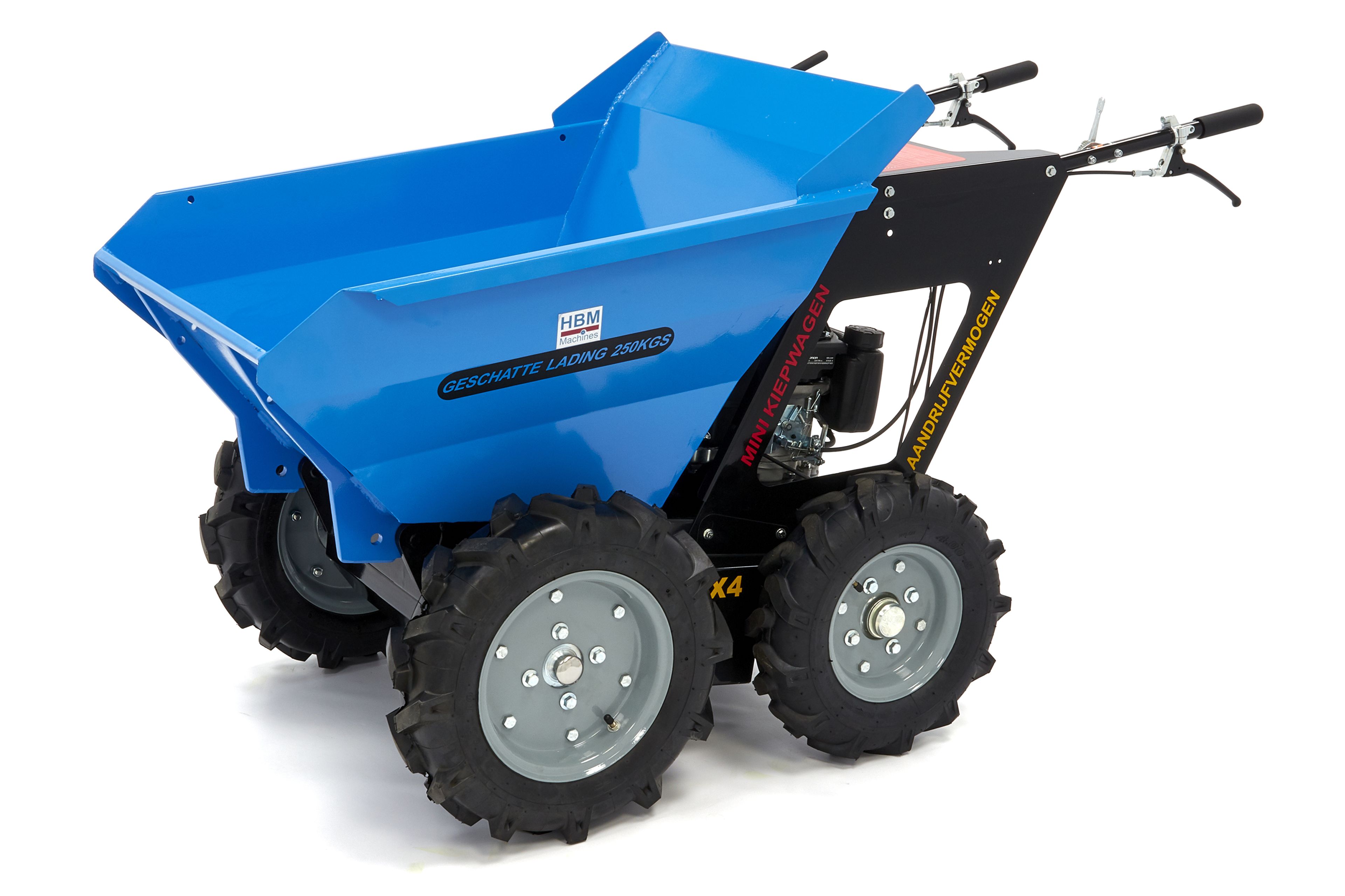 HBM 250 KG Mini Dumper met Kiepbak 6.5 PK - 196cc Image 2