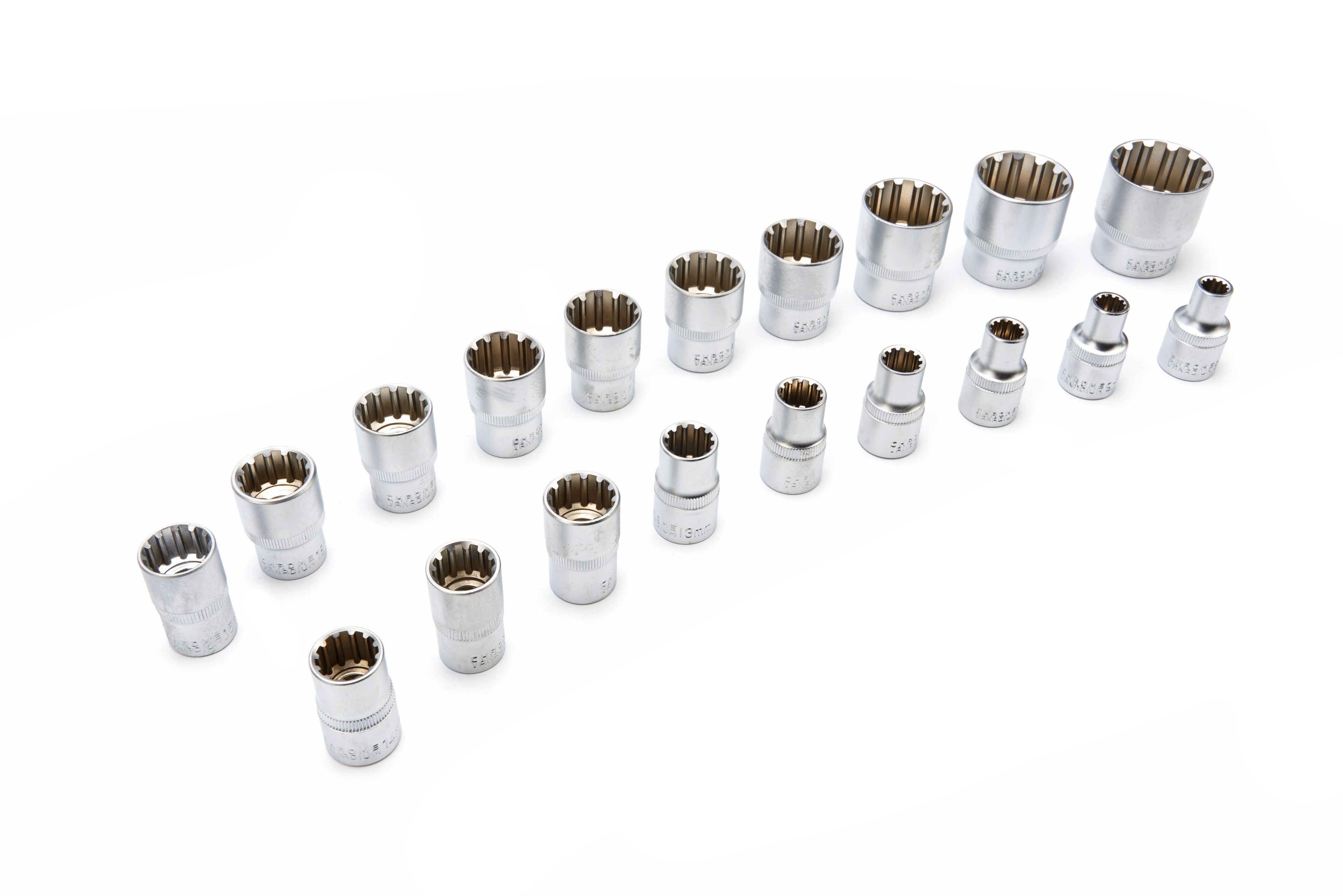 HBM set di bussole Multilock da 1/2 pollice da 8 a 32 mm, 19 pezzi Image 3