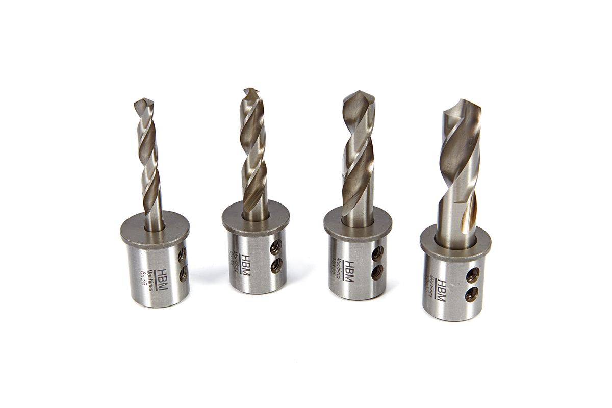 Brocas de espiral HBM con adaptación Weldon para máquina de perforación magnética
