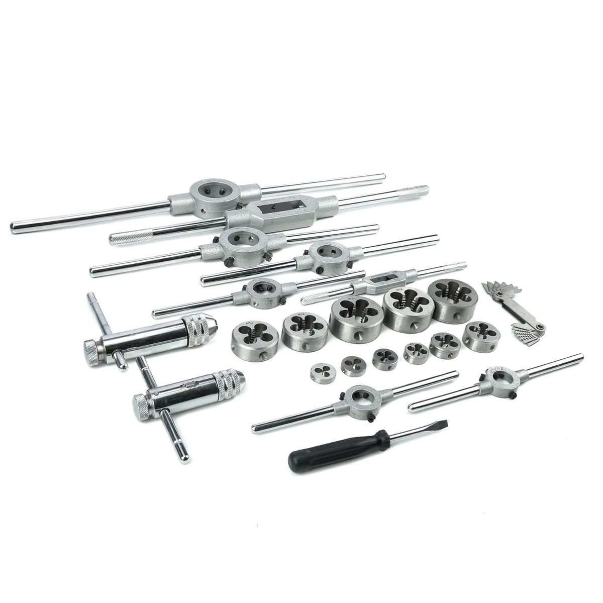 S-HSSG16 Metrisches Gewindeschneider-Set 3 x 0,5 4 x 0,7 5 x 0,8 6 x 1,0 8 x 1,25 10 x 1,5