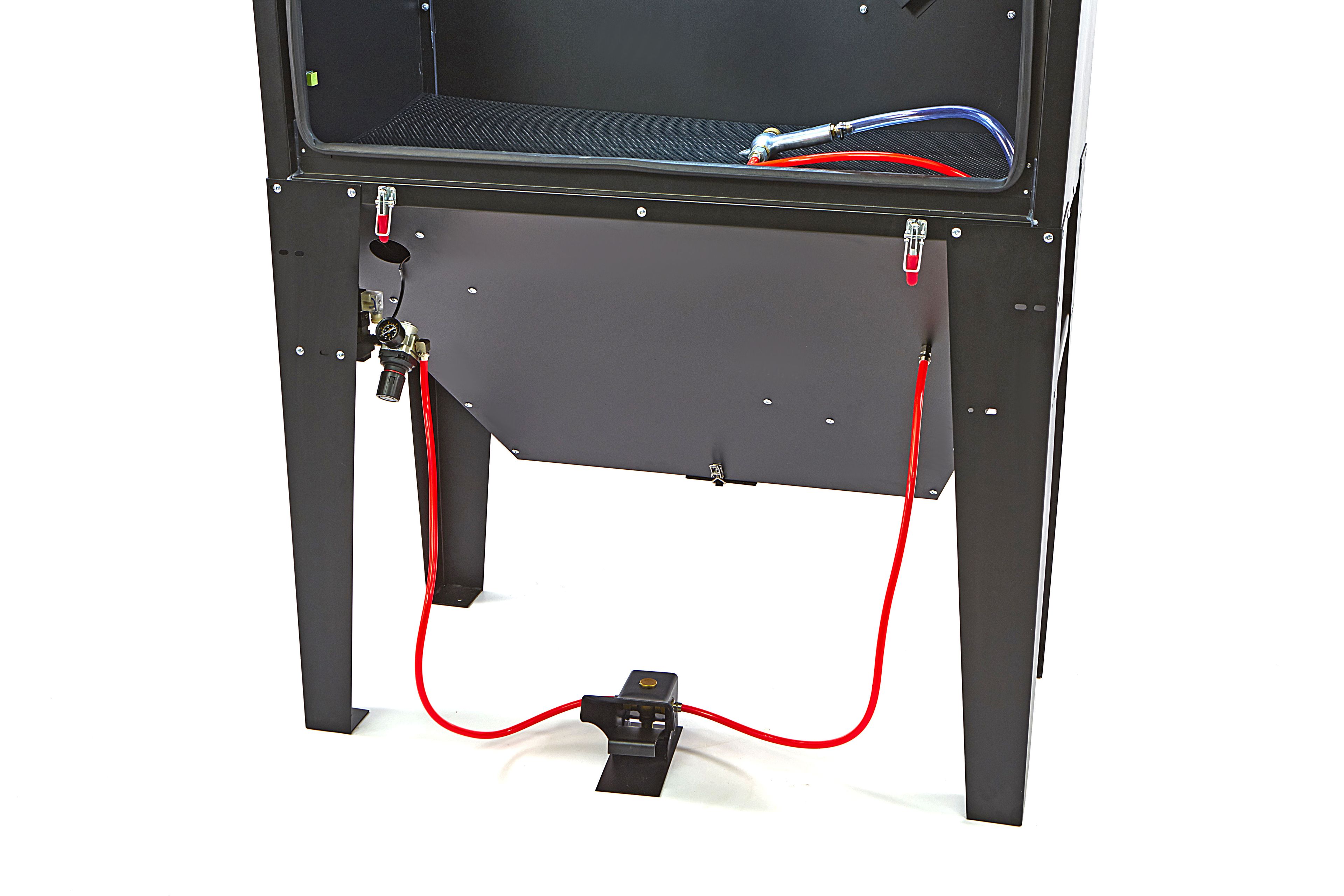 HBM cabine de sablage avec aspiration SBC 420/500 noir Image 4