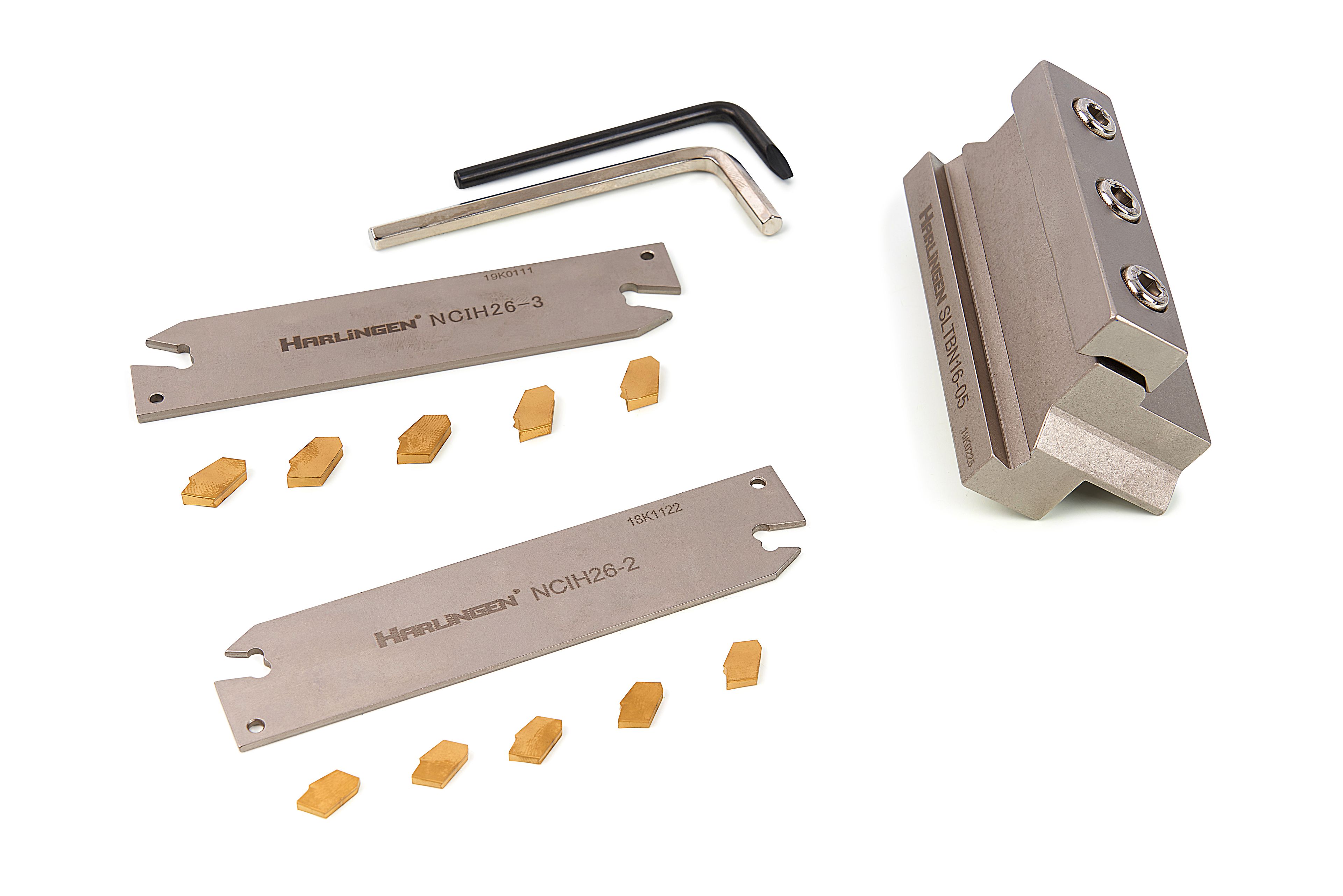 Harlingen Porte-lame 16 mm professionnel avec plaquettes de 2 et 3 mm Image 3