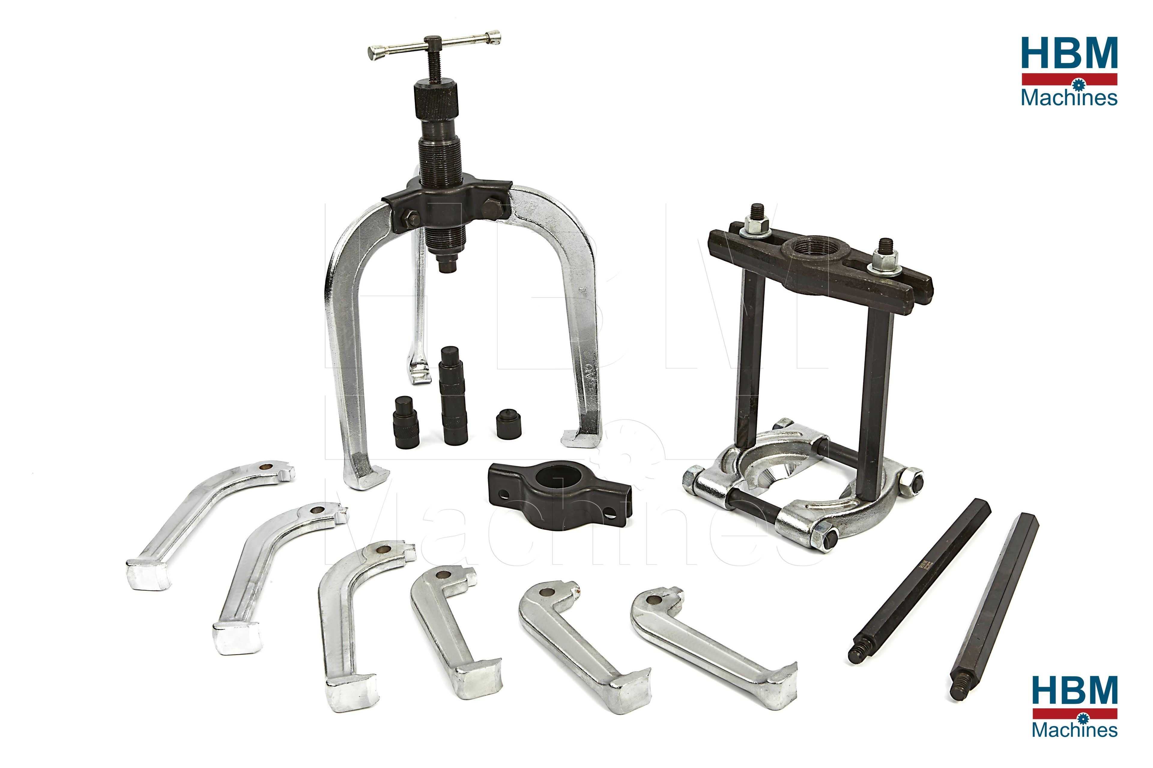 HBM Coffret extracteur hydraulique de poulies et de roulements, 23 pièces Image 3