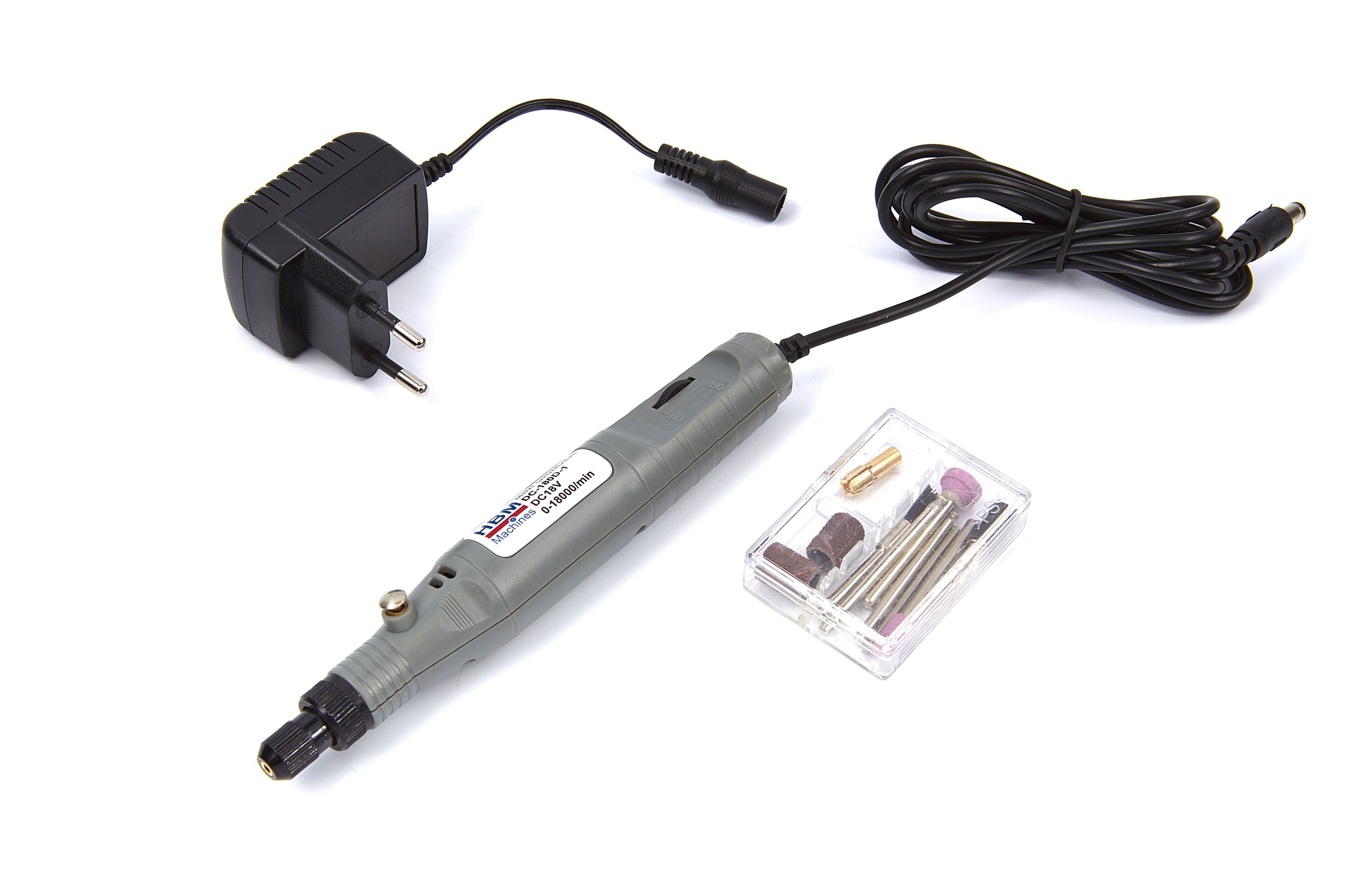 HBM Variabel Graveerapparaat / Multitool inclusief 10 accessoires Image 3