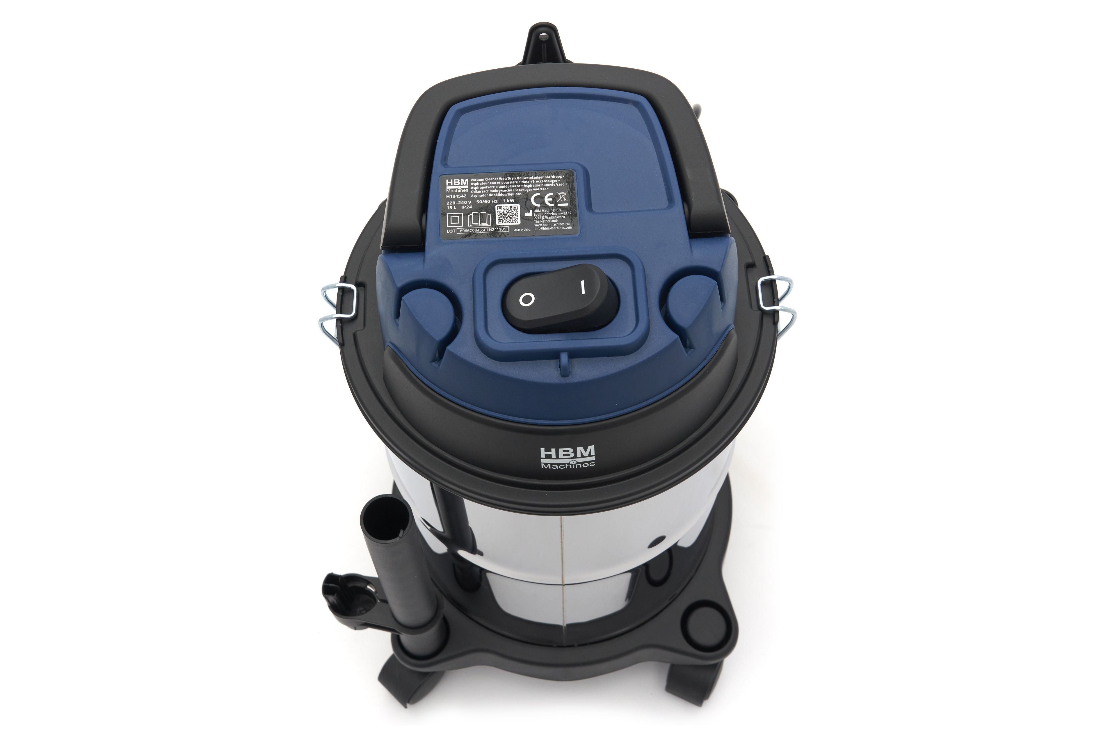 HBM bouwstofzuiger nat/droog 1000W 15L Image 9