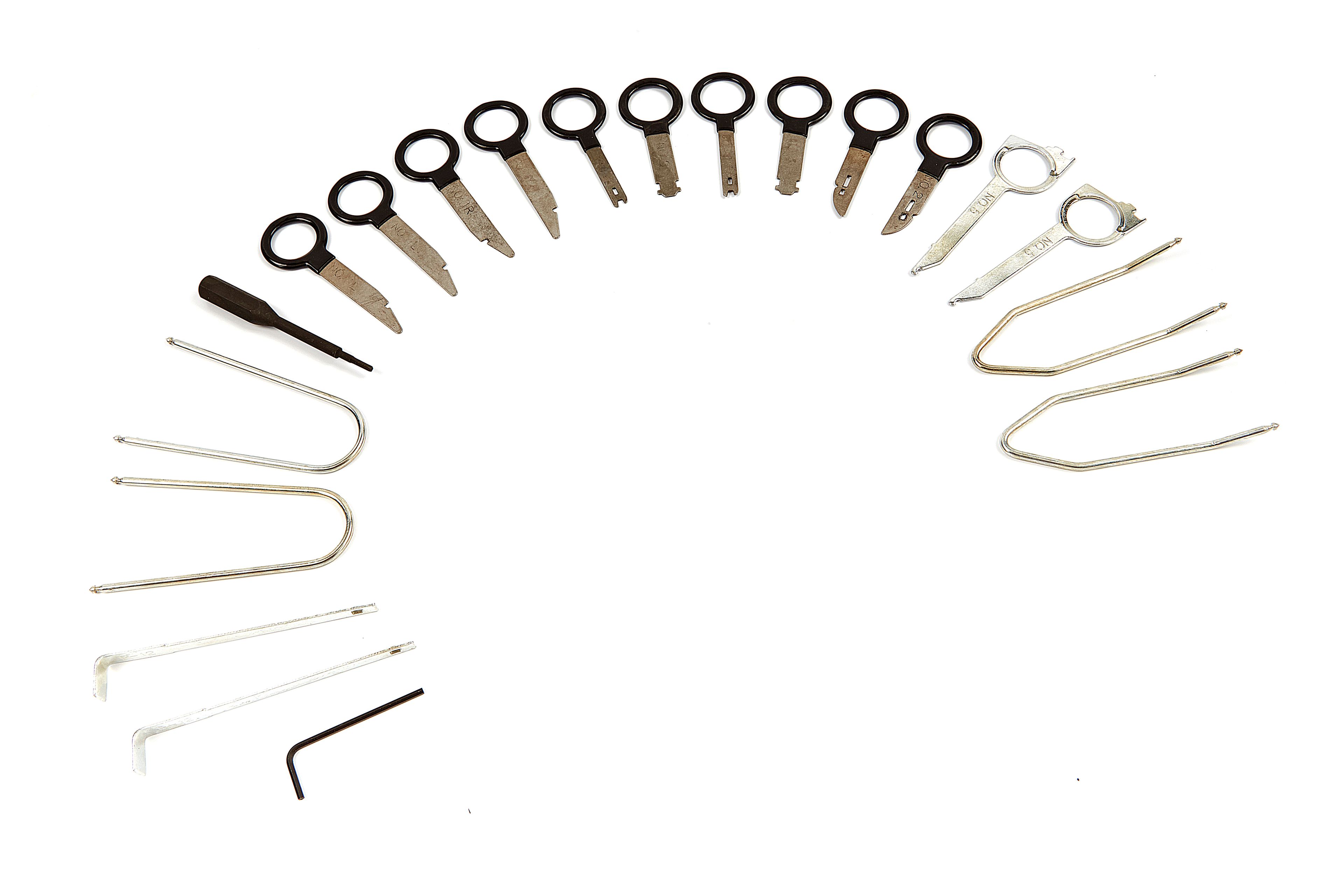 HBM Kit de démontage d'autoradio 20 pièces