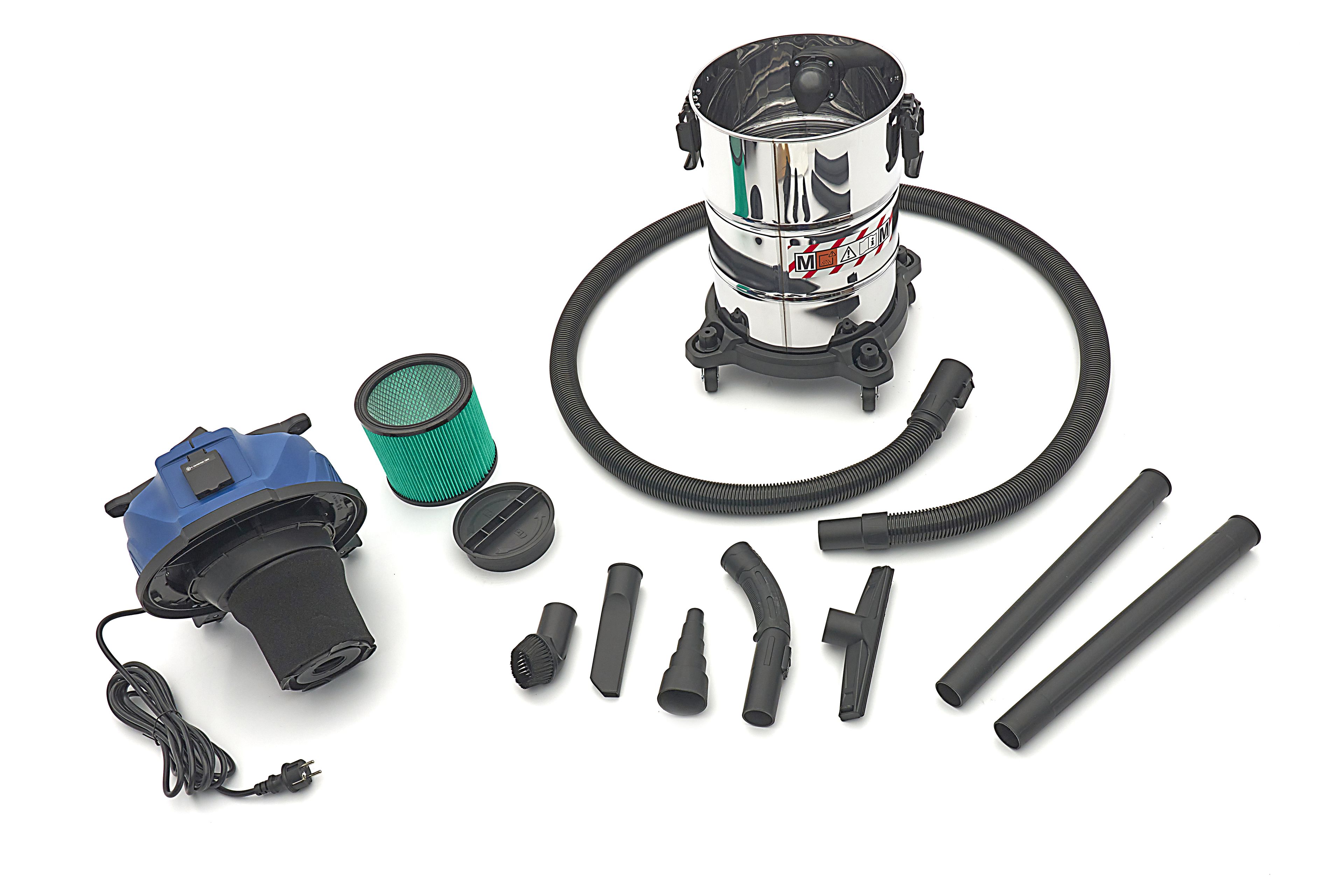 HBM bouwstofzuiger nat/droog 1300 Watt 30 liter M-klasse	 Image 7