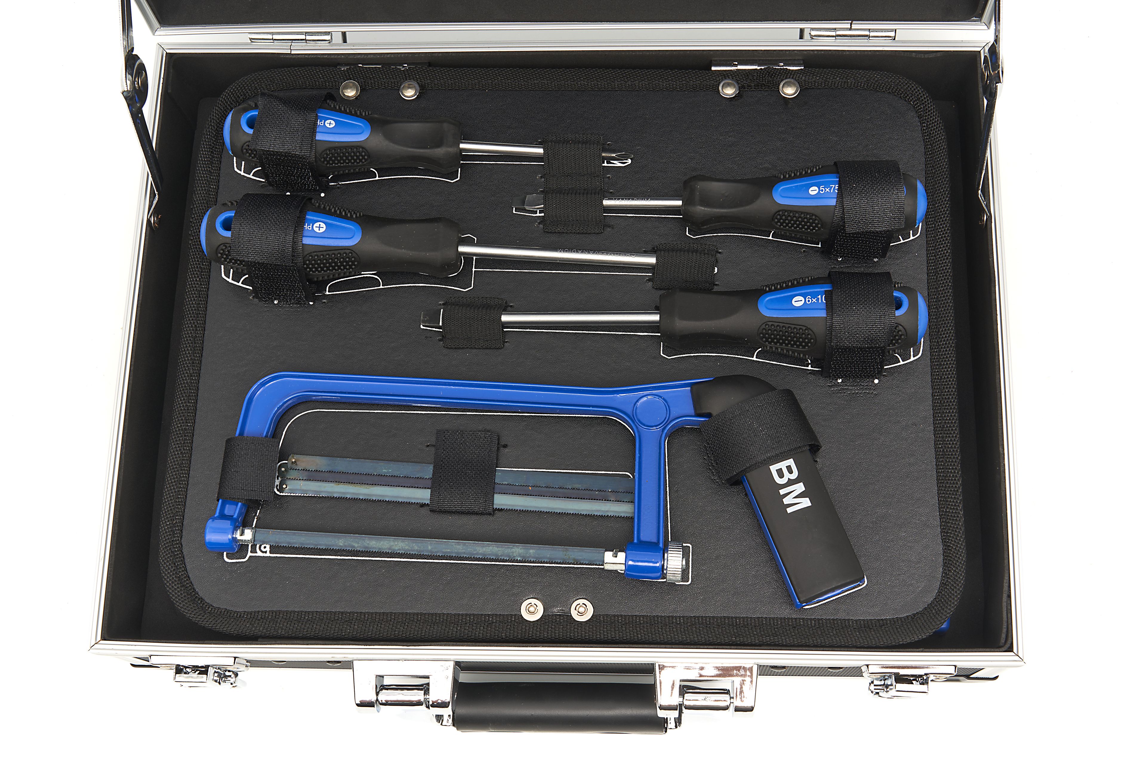 HBM 82 Delige Professionele Gereedschapskoffer, Gereedschapsset met EVA Inlay Image 6