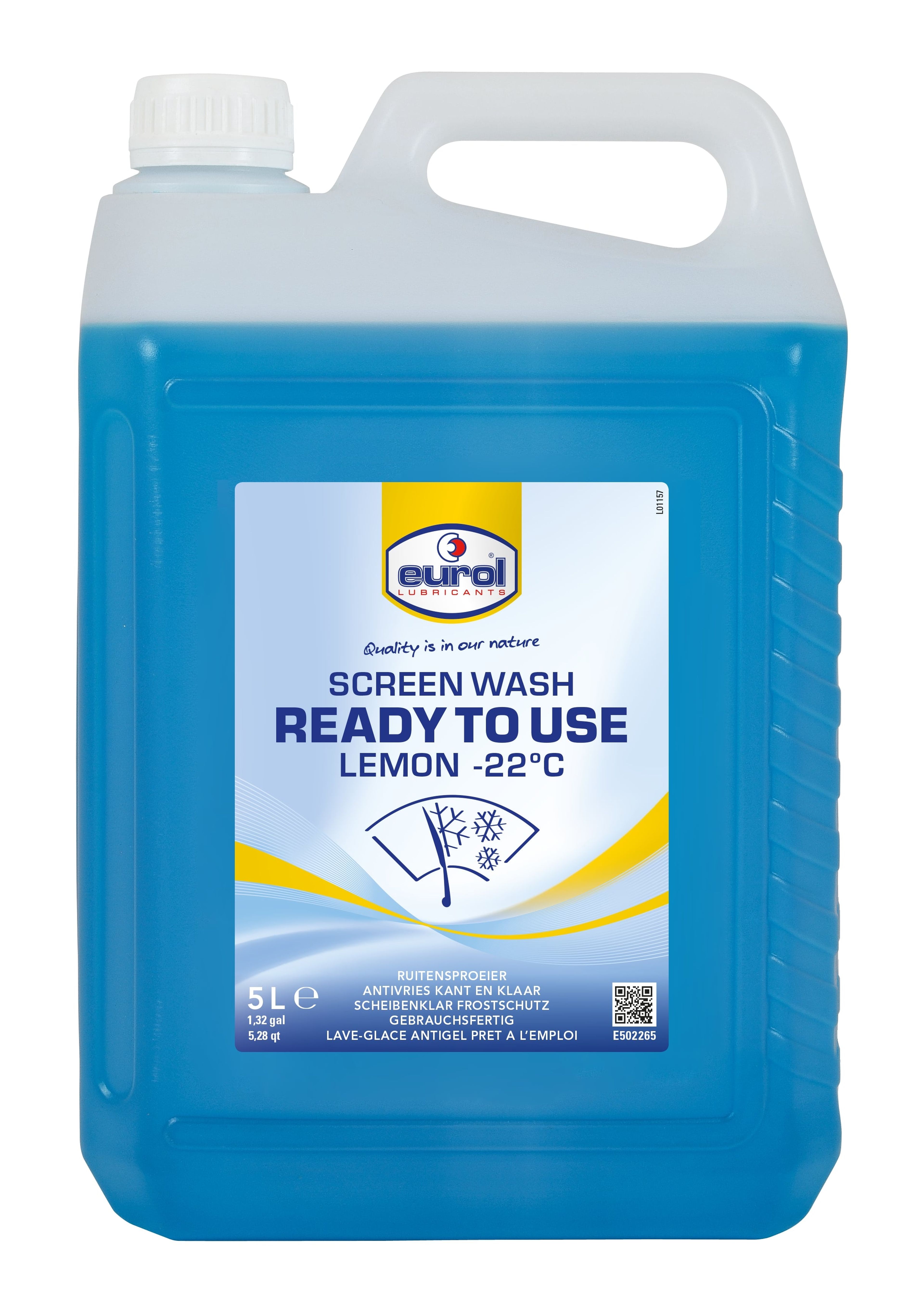 Eurol Screenwash Lemon -22° 5 litres