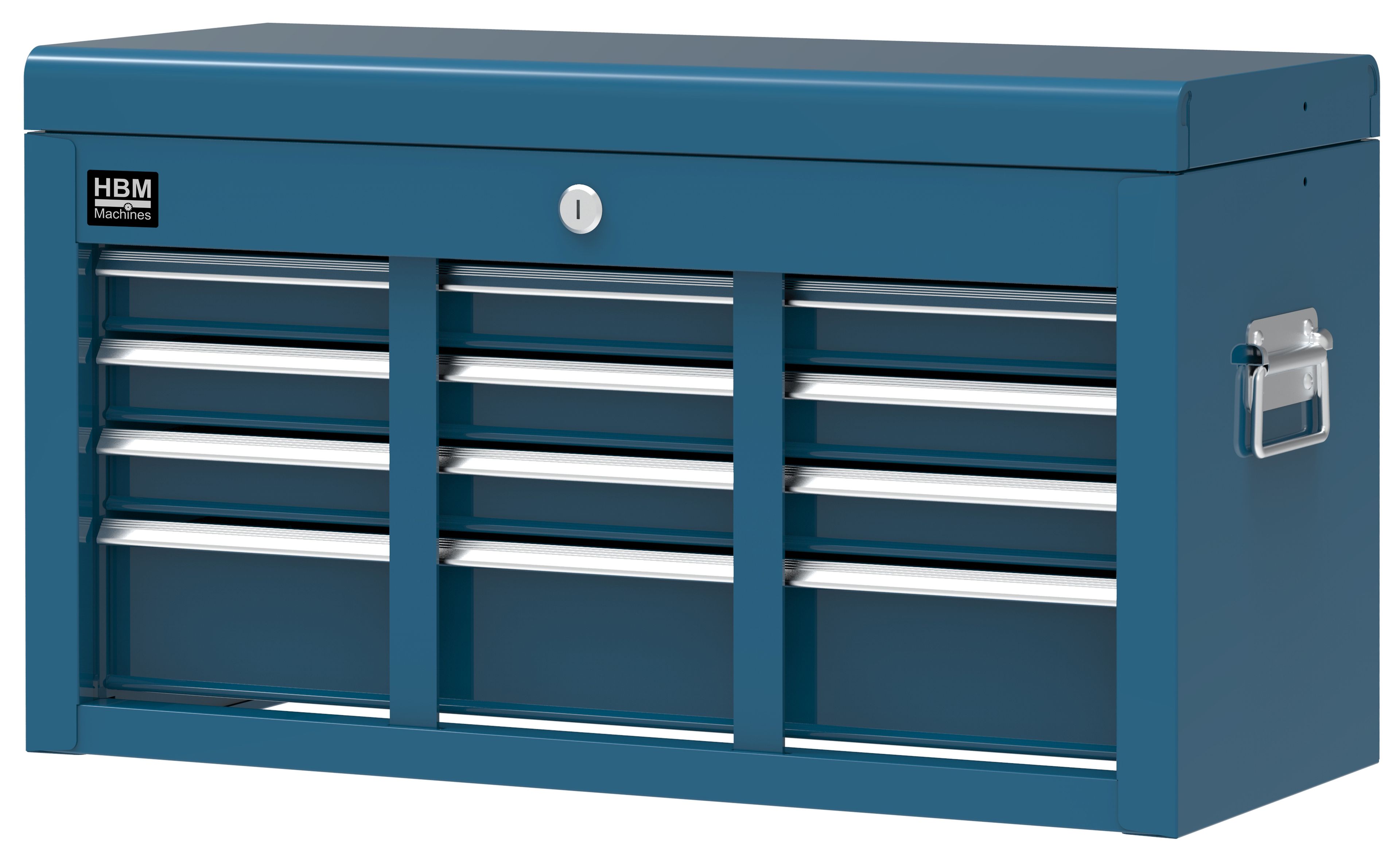 Armoire supérieure HBM, bleue, modèle 2