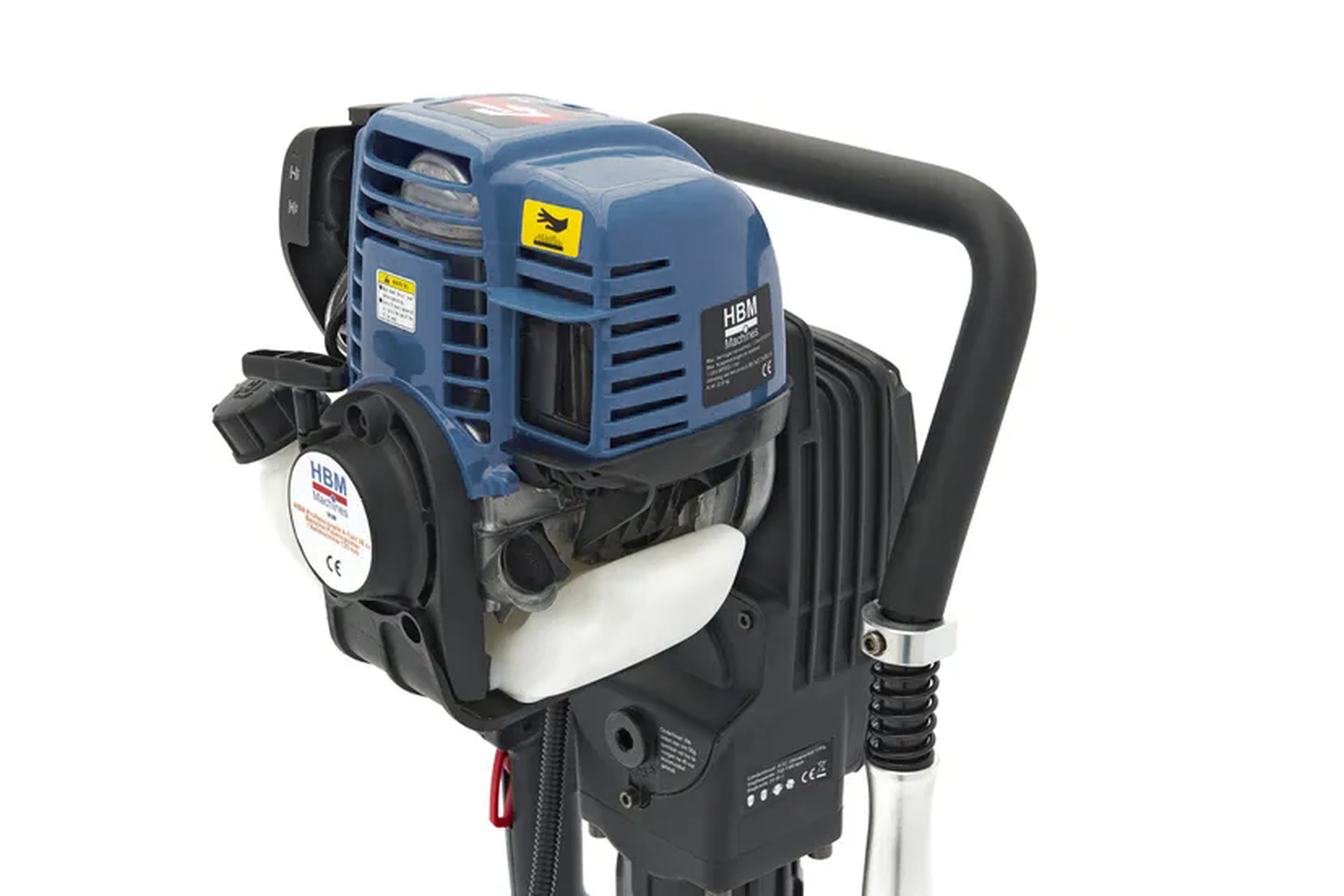 HBM pilonneuse thermique professionnelle, marteau de battage 4 temps 38 cc, 120 mm Image 9