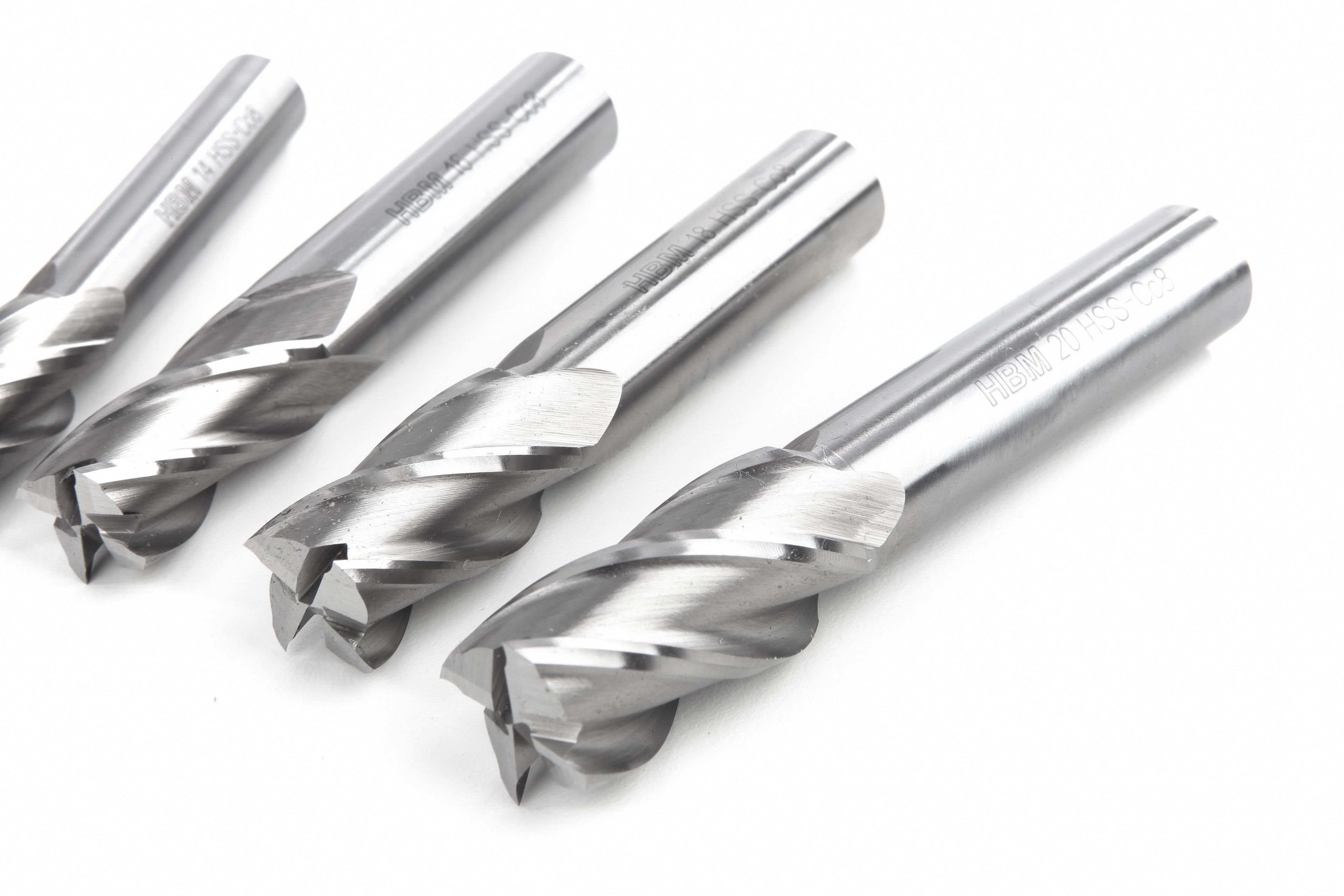 HBM HSS 8% Kobalt Schaftfräser 10 mm Image 2