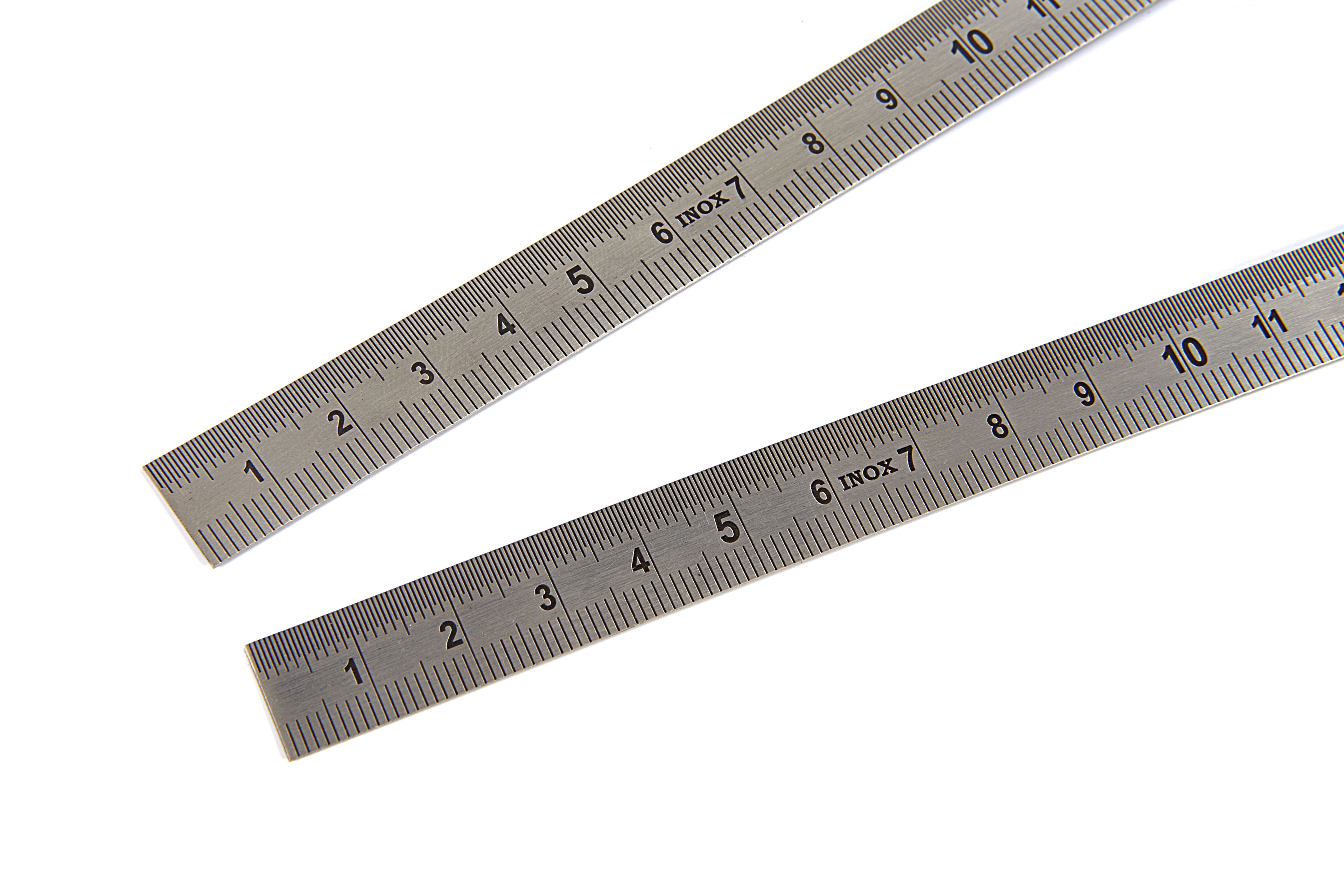 HBM Flexibele RVS Linialen / Meetlatten 300 mm Image 3