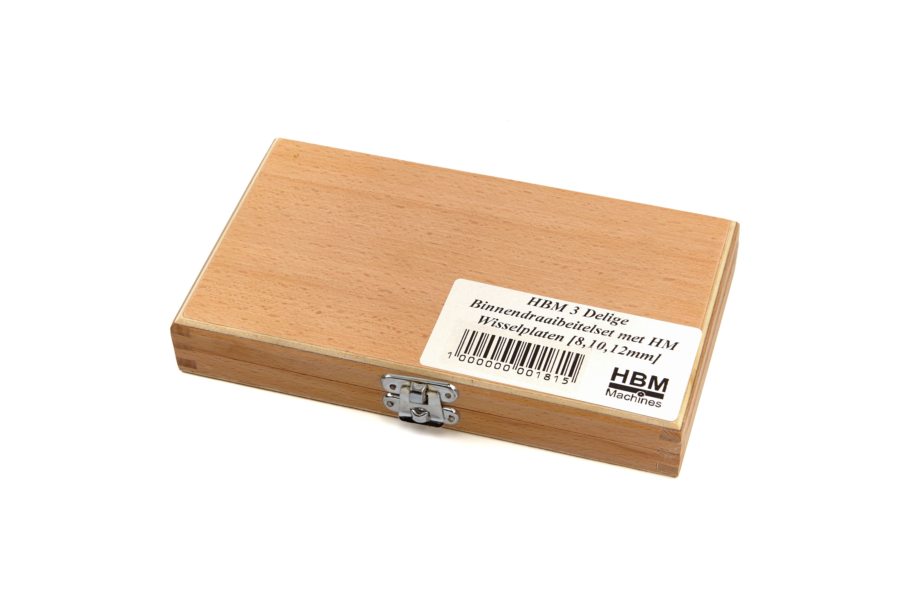 Set di scalpelli interni HBM 3 pezzi con piastre intercambiabili in HM Image 3