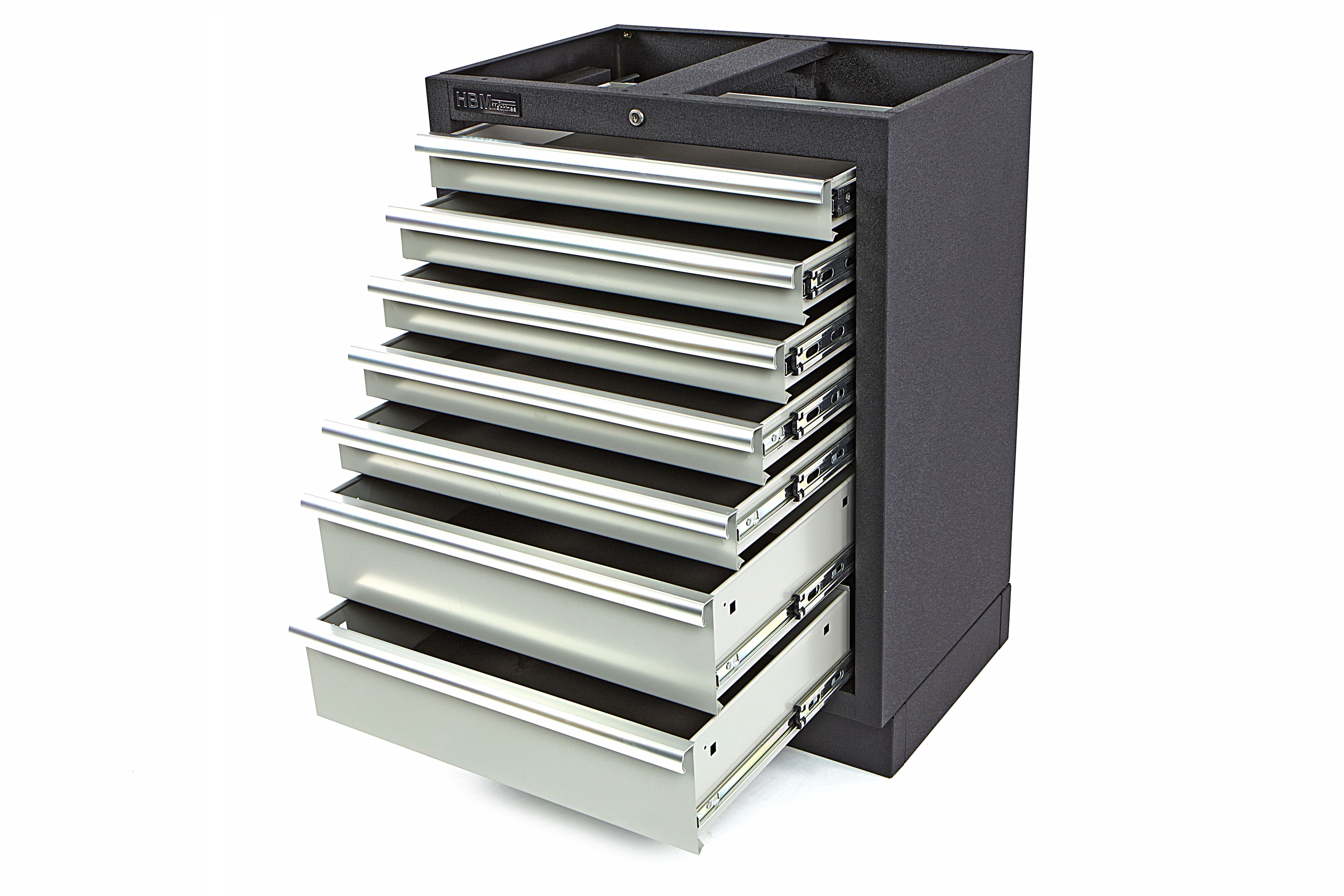 HBM 7 Laden Professionele Gereedschapskast voor Werkplaatsinrichting Image 4