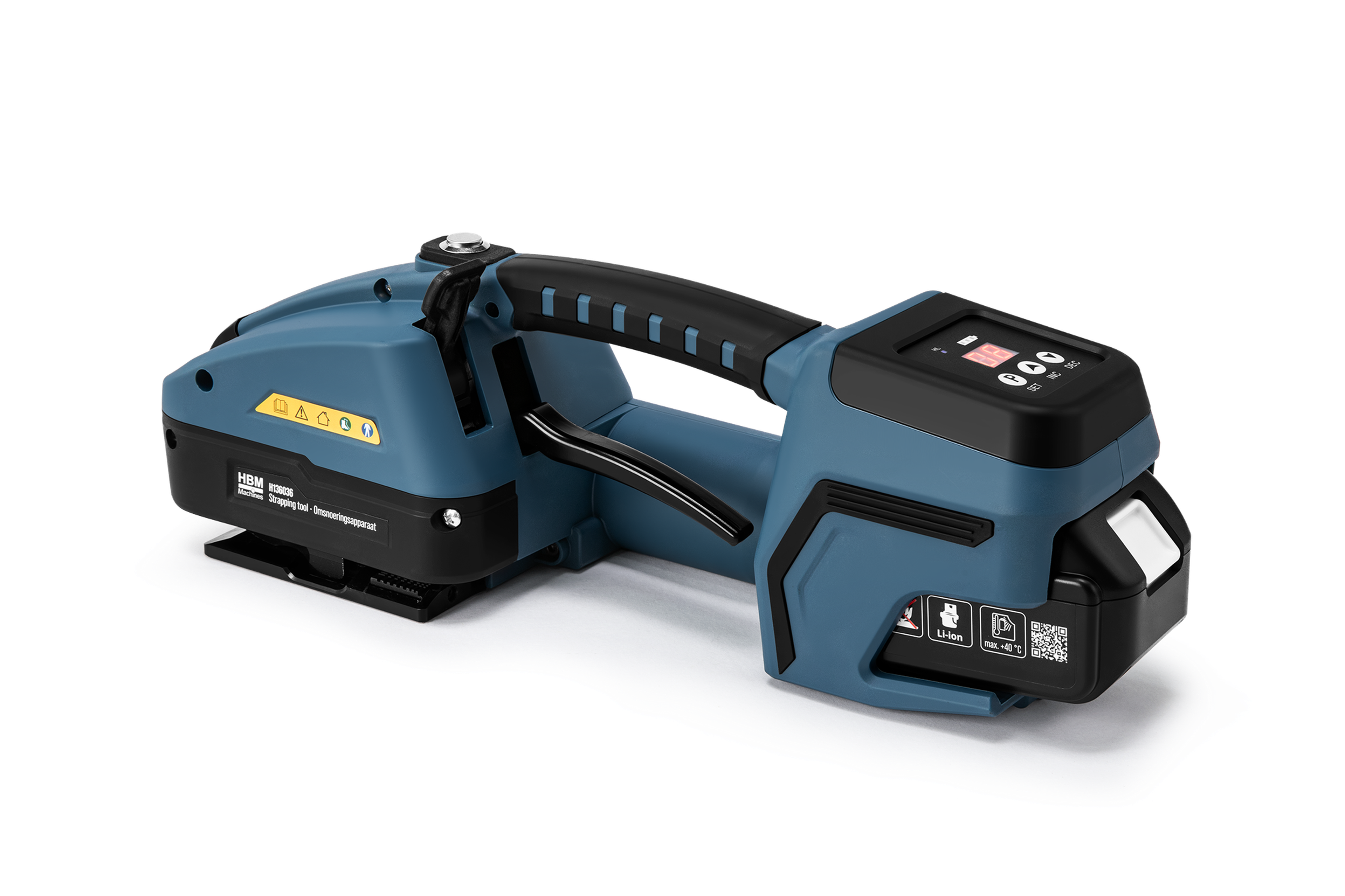 HBM omsnoeringsapparaat voor kunststofbanden 18 Volt, body