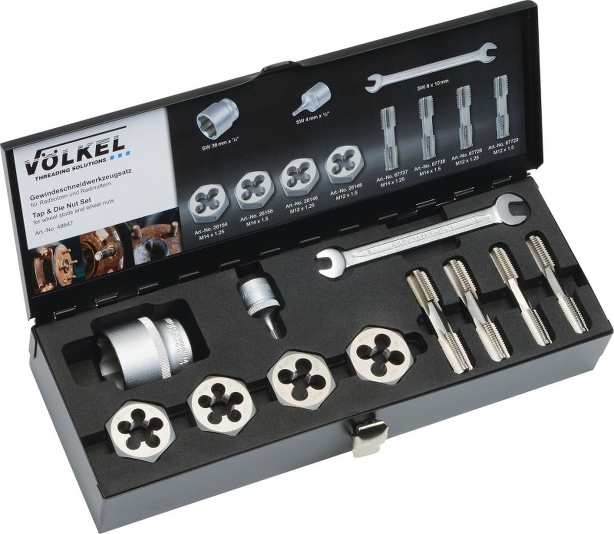 Volkel HexTap Satz, 11-teilig