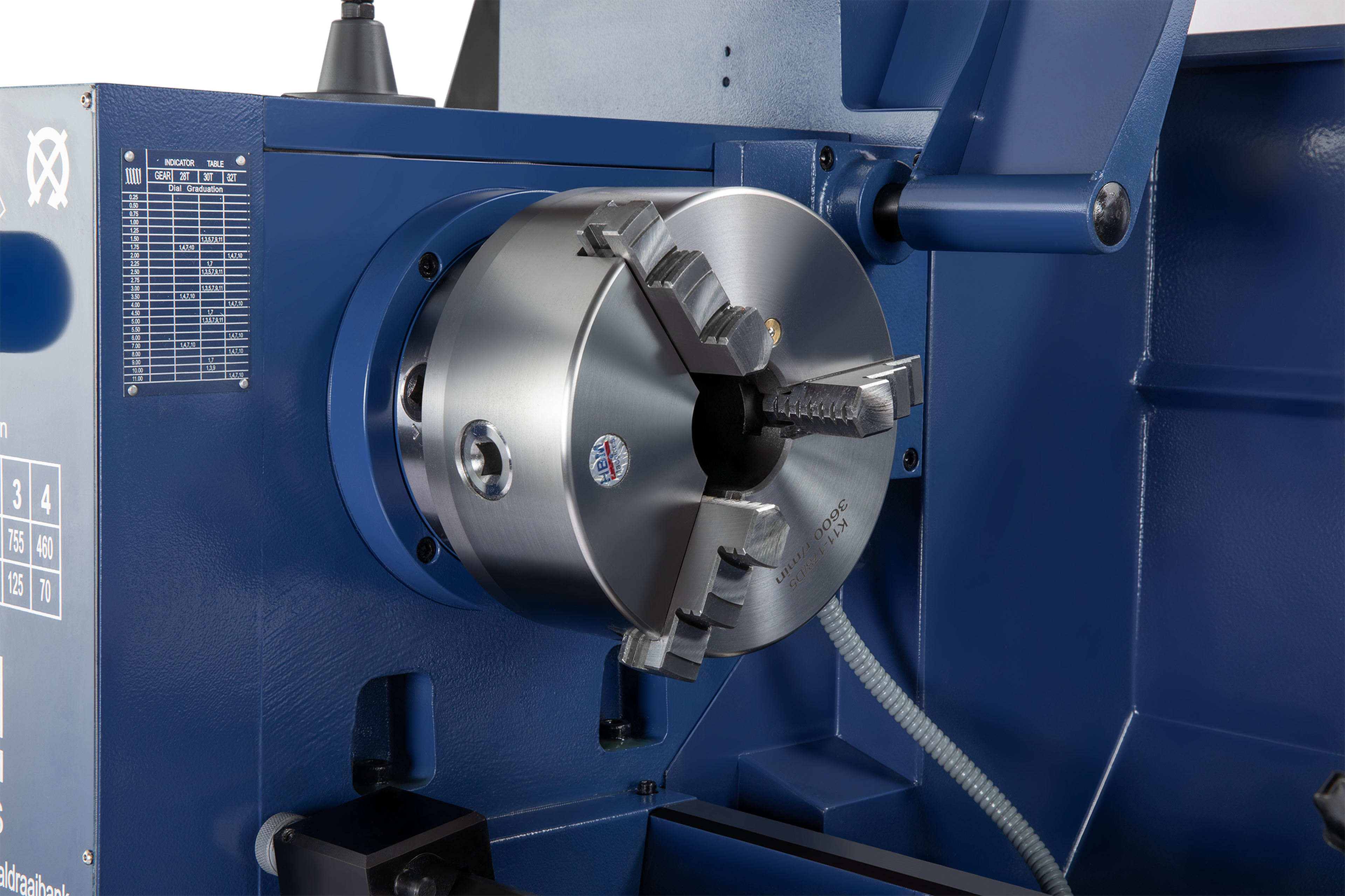 HBM Metalldrehbank 360 x 1000 DRO 230 Volt Image 9