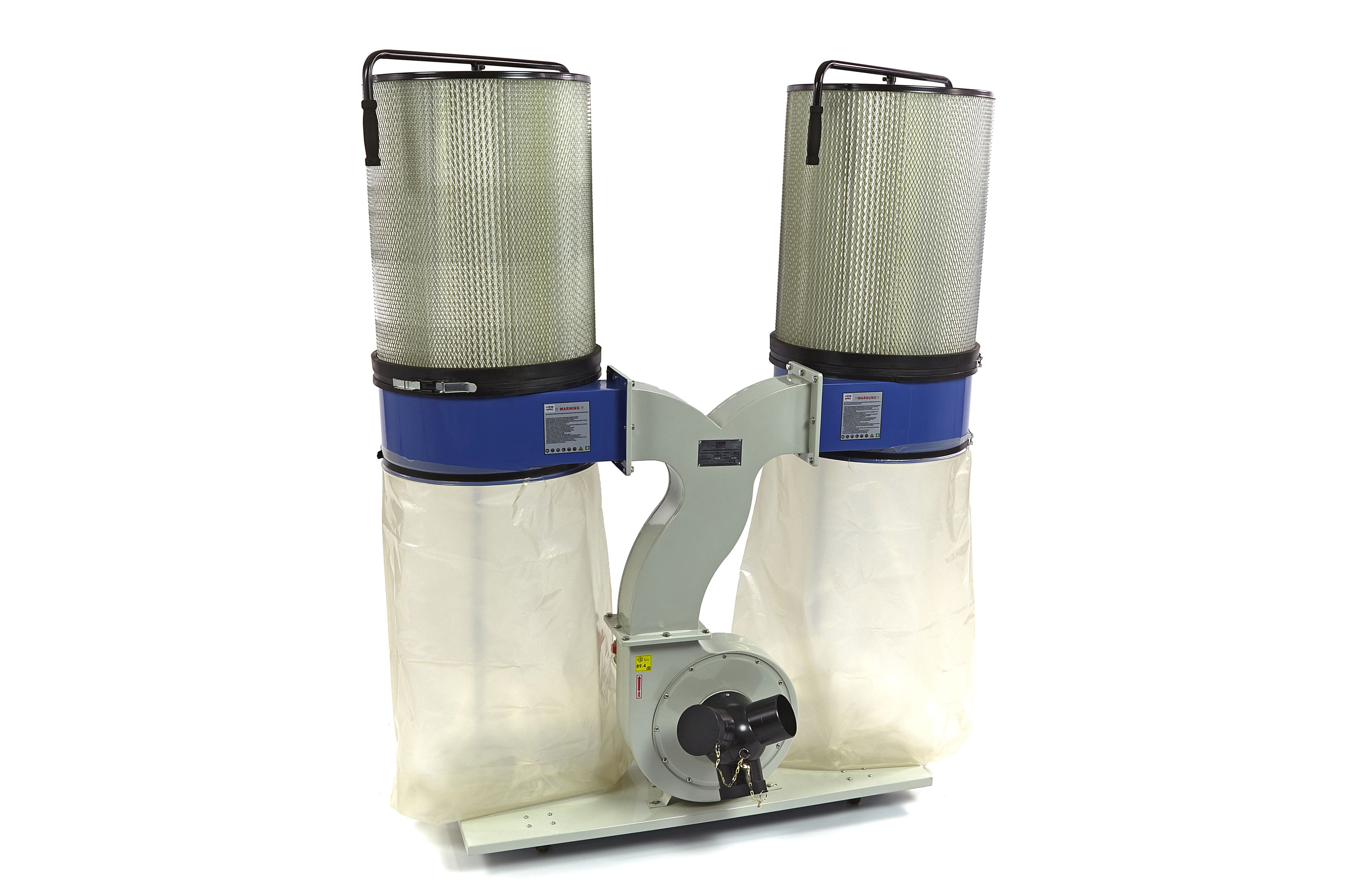 Système d'aspiration des poussières HBM 300 Profi - 400 Volt