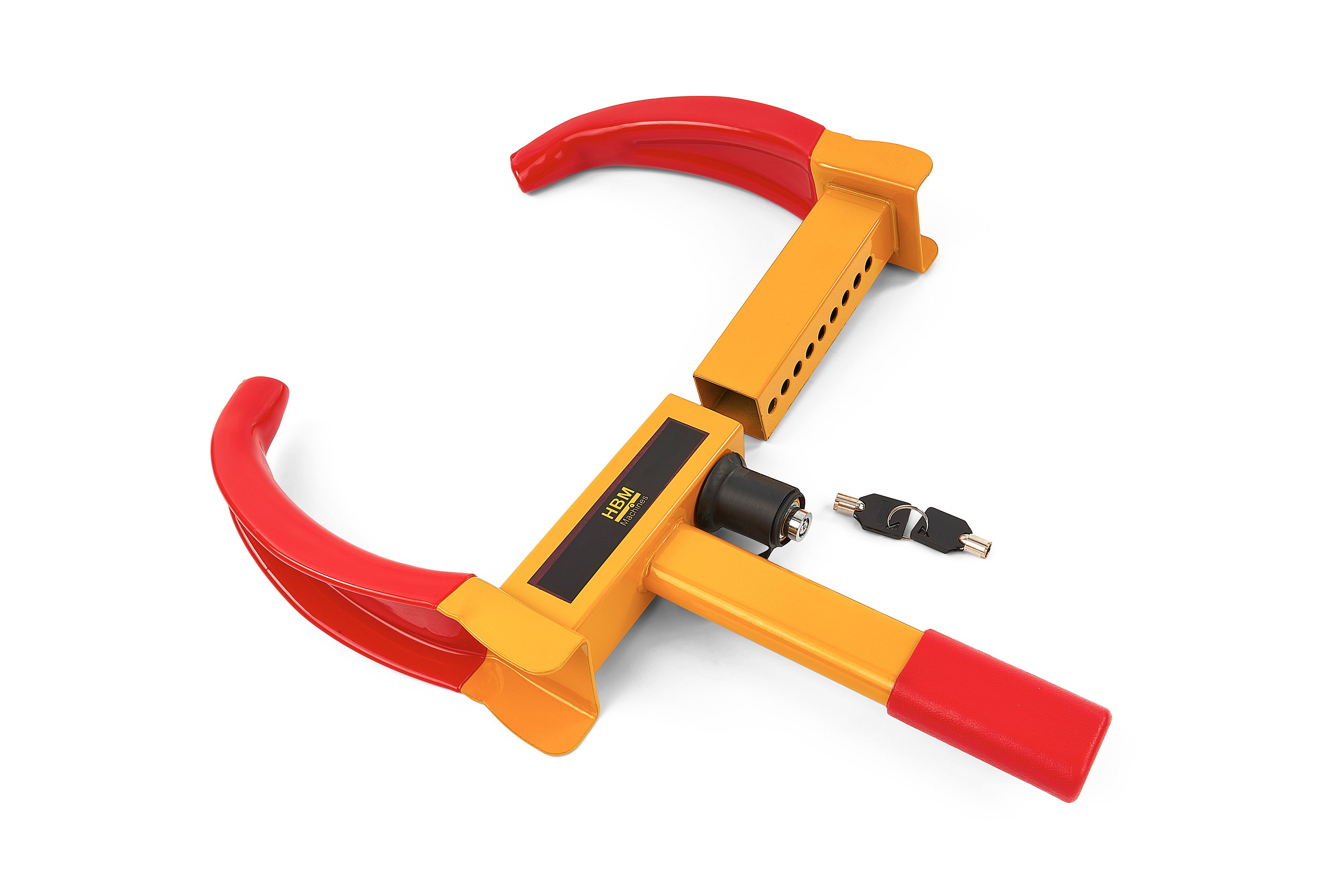 HBM Dispositif de blocage de roue universel avec verrouillage pour les roues de 185 à 290 mm Image 4