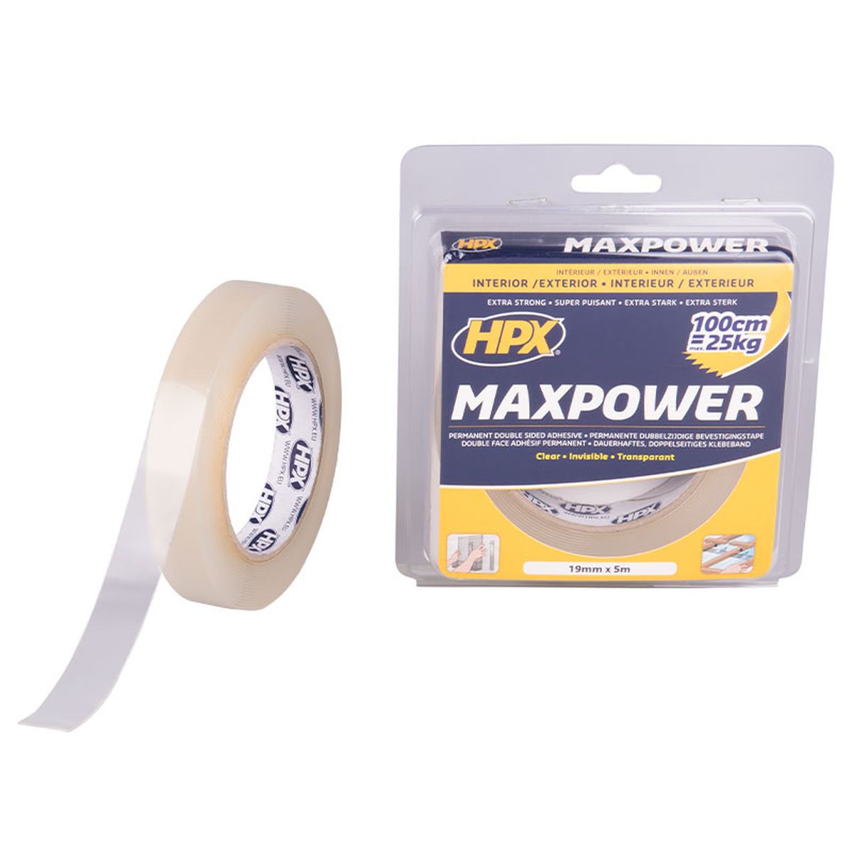 Transparente HPX Max Power Montagebänder