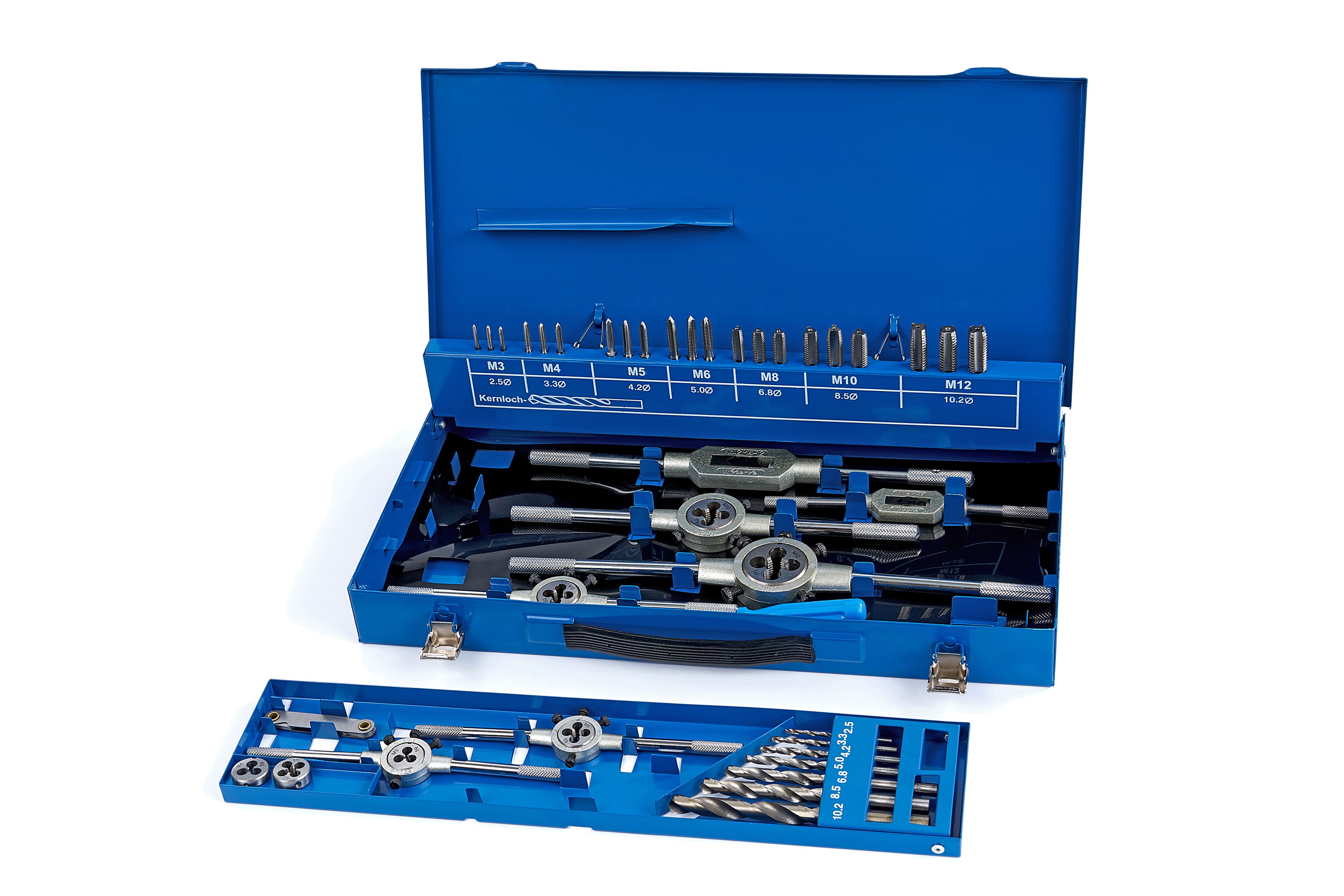 HBM 44 Delige M3-12 Tap en Snijset
