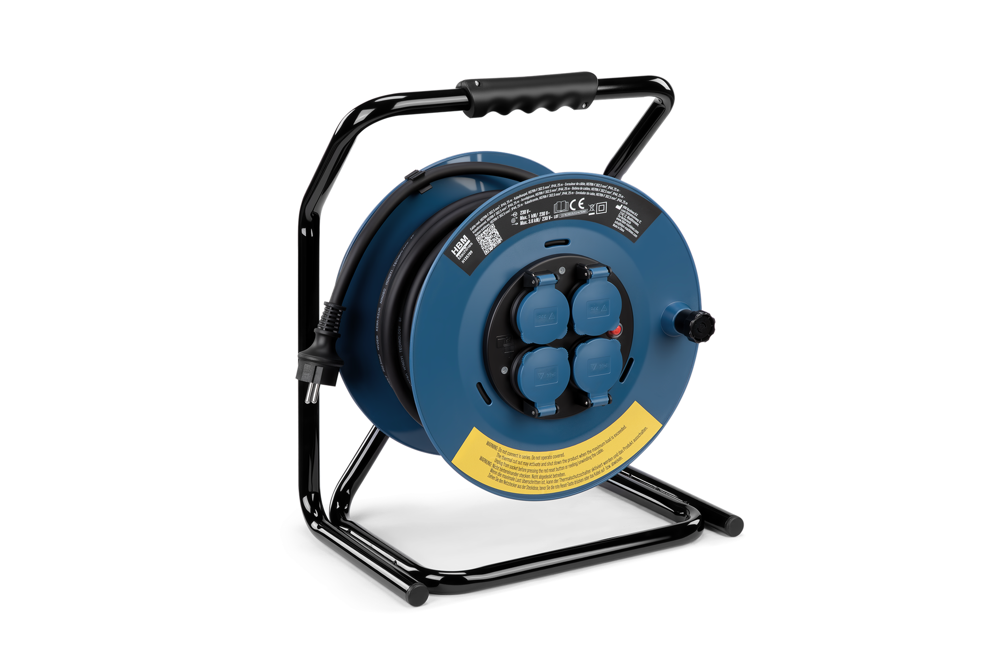 HBM kabelhaspel H07RN-F - 3G2.5 mm2 | IP44 | 25 m Image 3