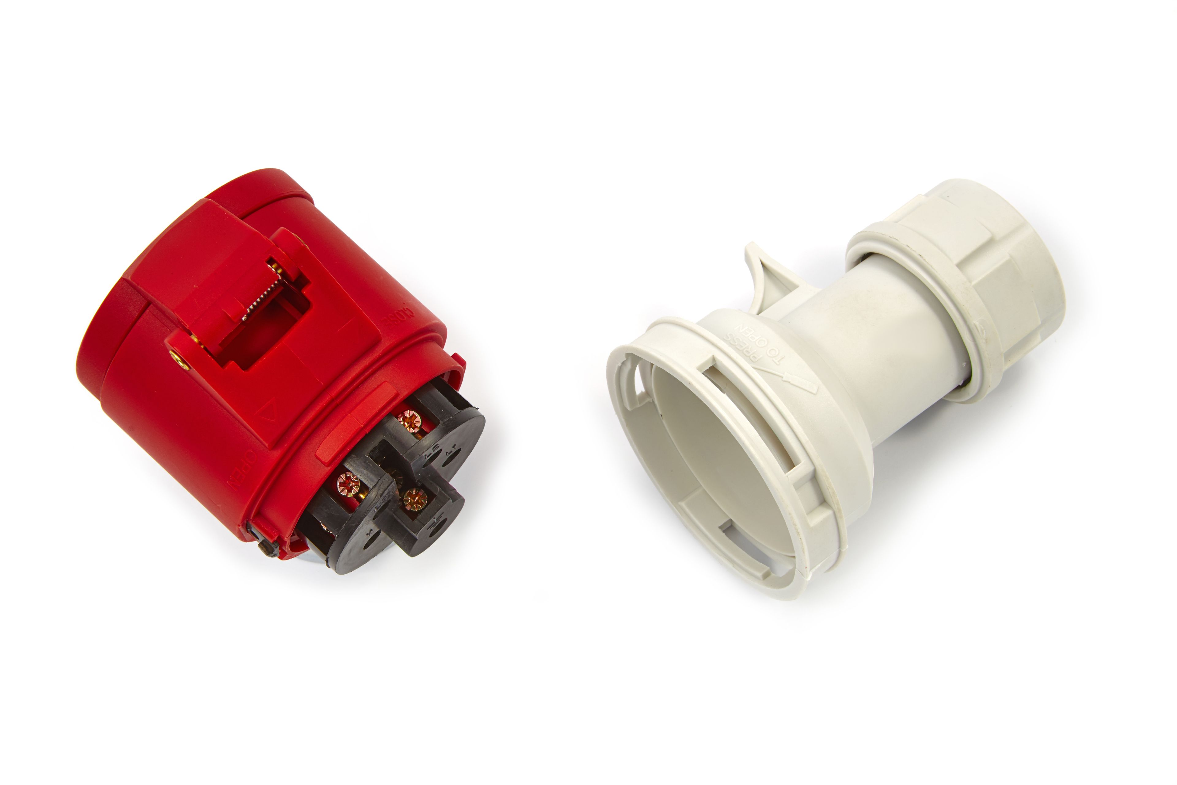 HBM Cee Form Contrastekker 400 Volt 32A, 5 Polig, 6h, IP44 Image 2