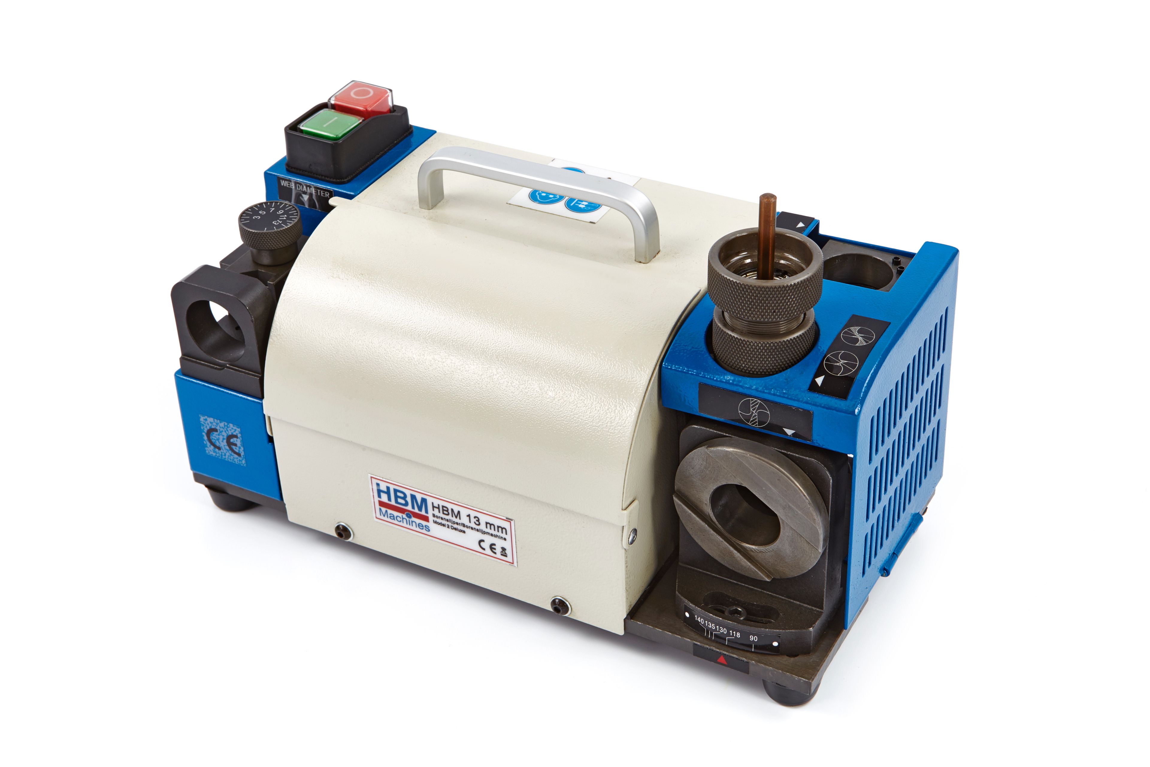 HBM 13 mm Bohrerschleifer, Bohrerschleifer Deluxe Modell 2 Image 4