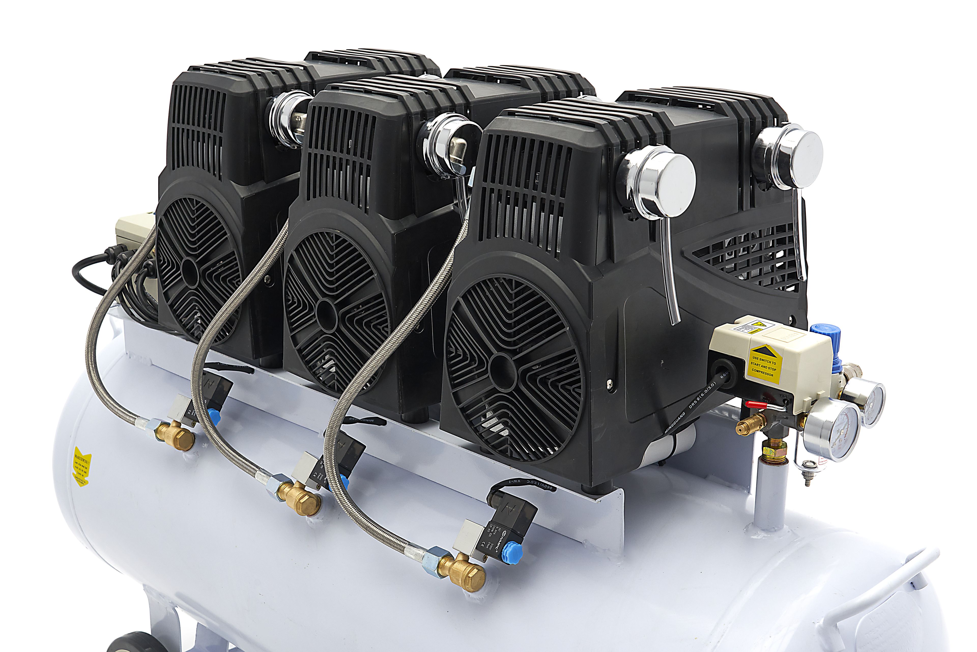 HBM 6 PK - 150 Liter Low Noise Compressor - Model 2 Image 13