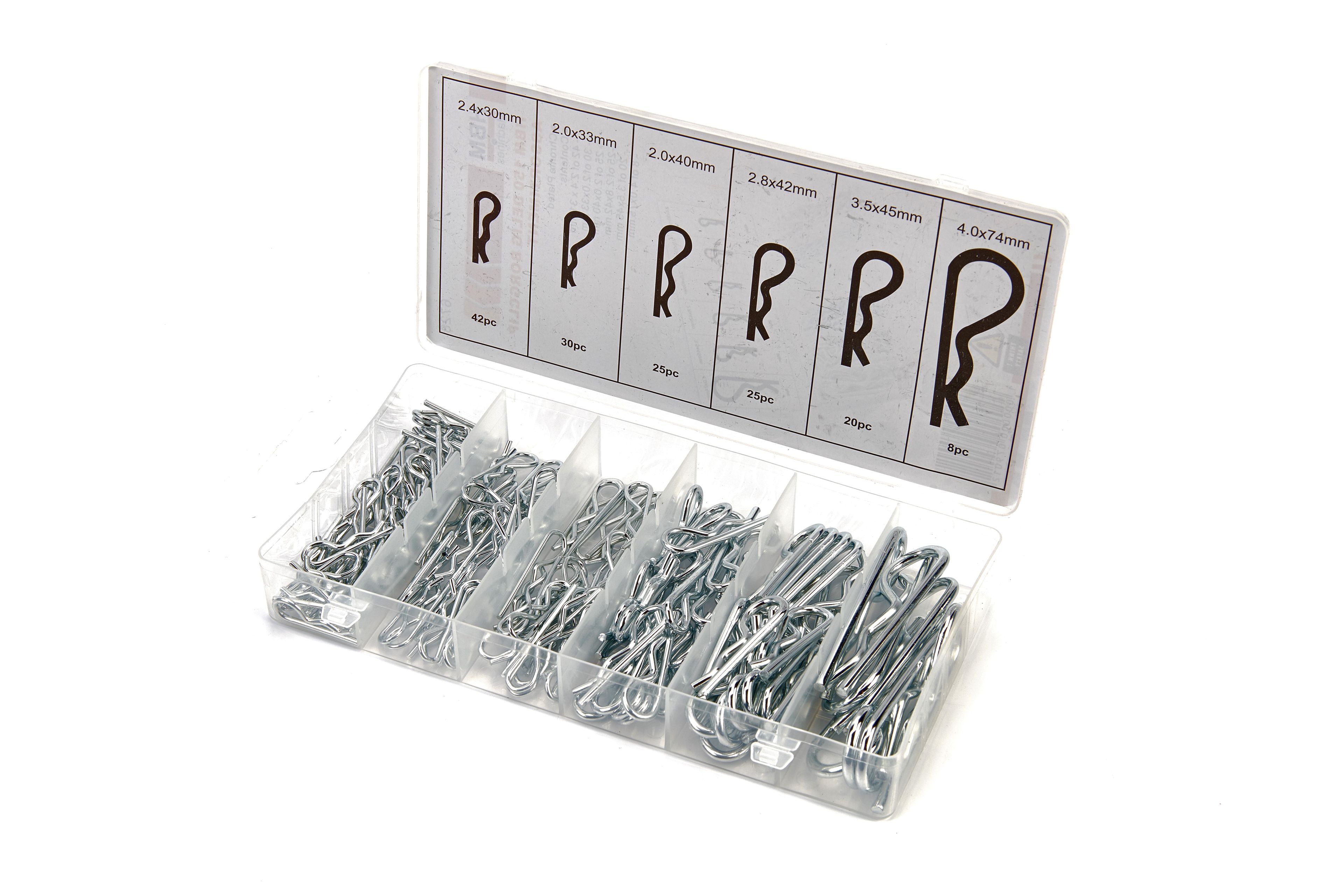 Conjunto de clips de retención HBM 150 piezas