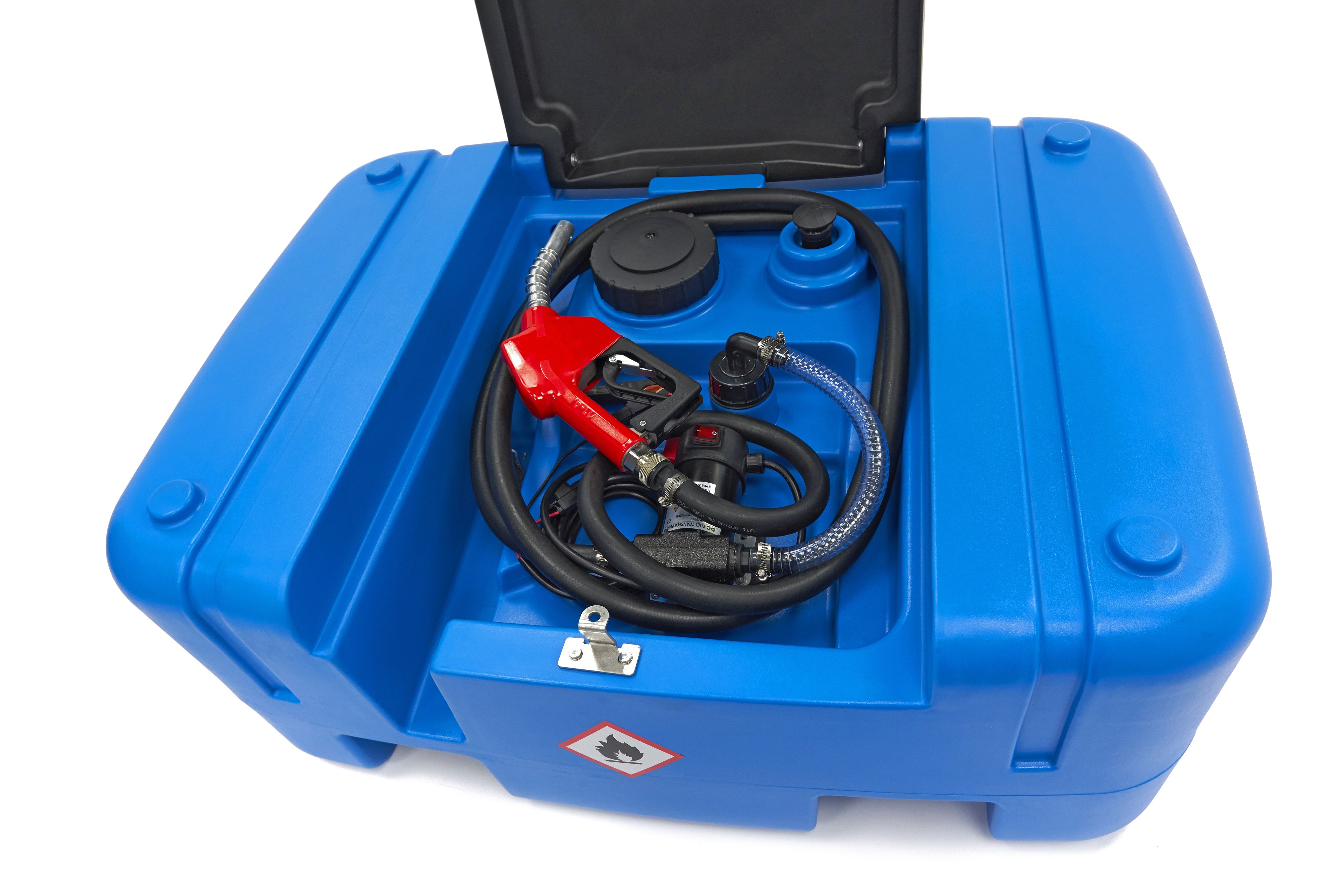 HBM Tanque móvil de diesel móvil de plástico de 12 voltios y 200 litros Image 3