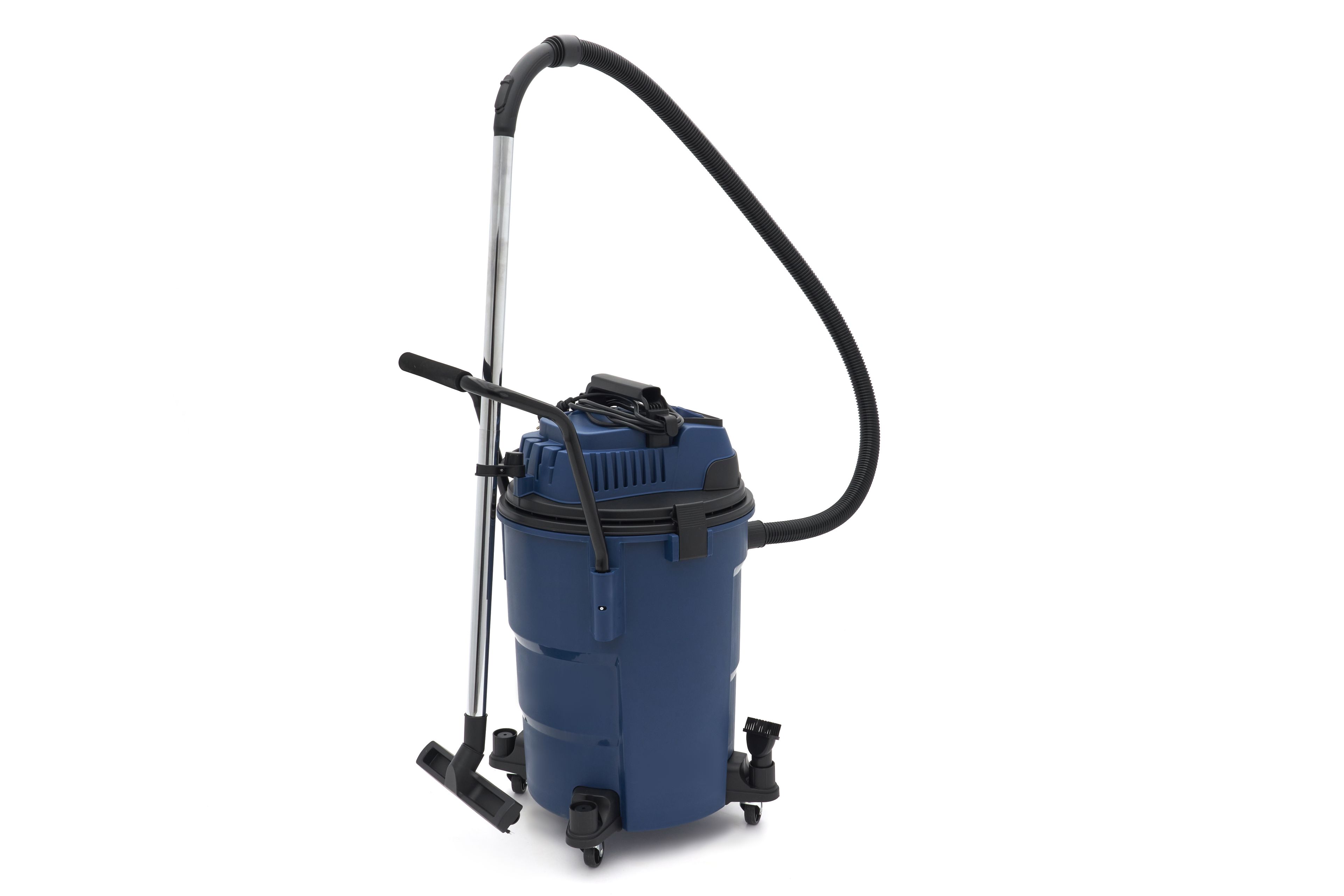 HBM bouwstofzuiger nat/droog PP 2x1200W 60L Image 4