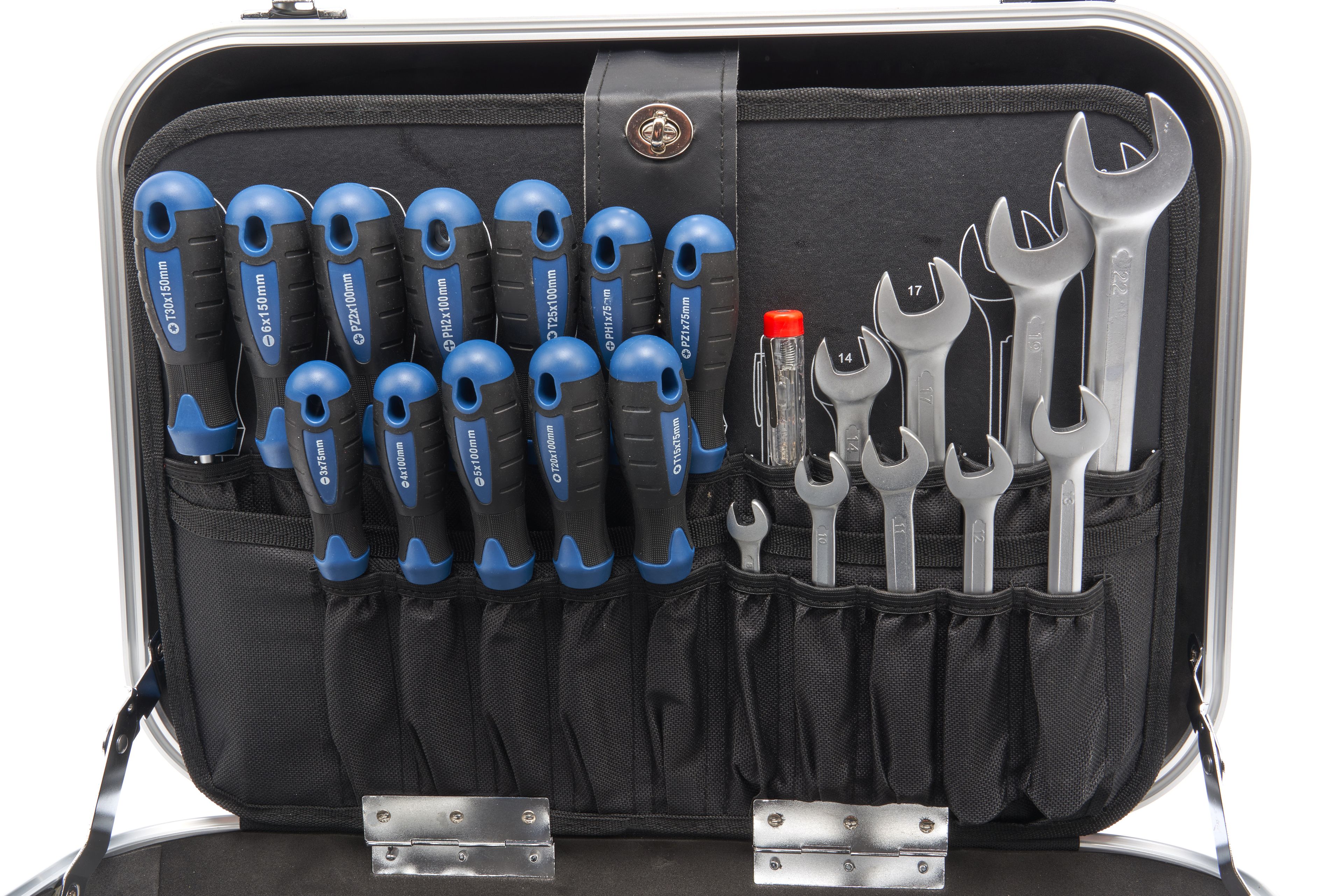 HBM gevulde gereedschapskoffer 151-delig Image 5