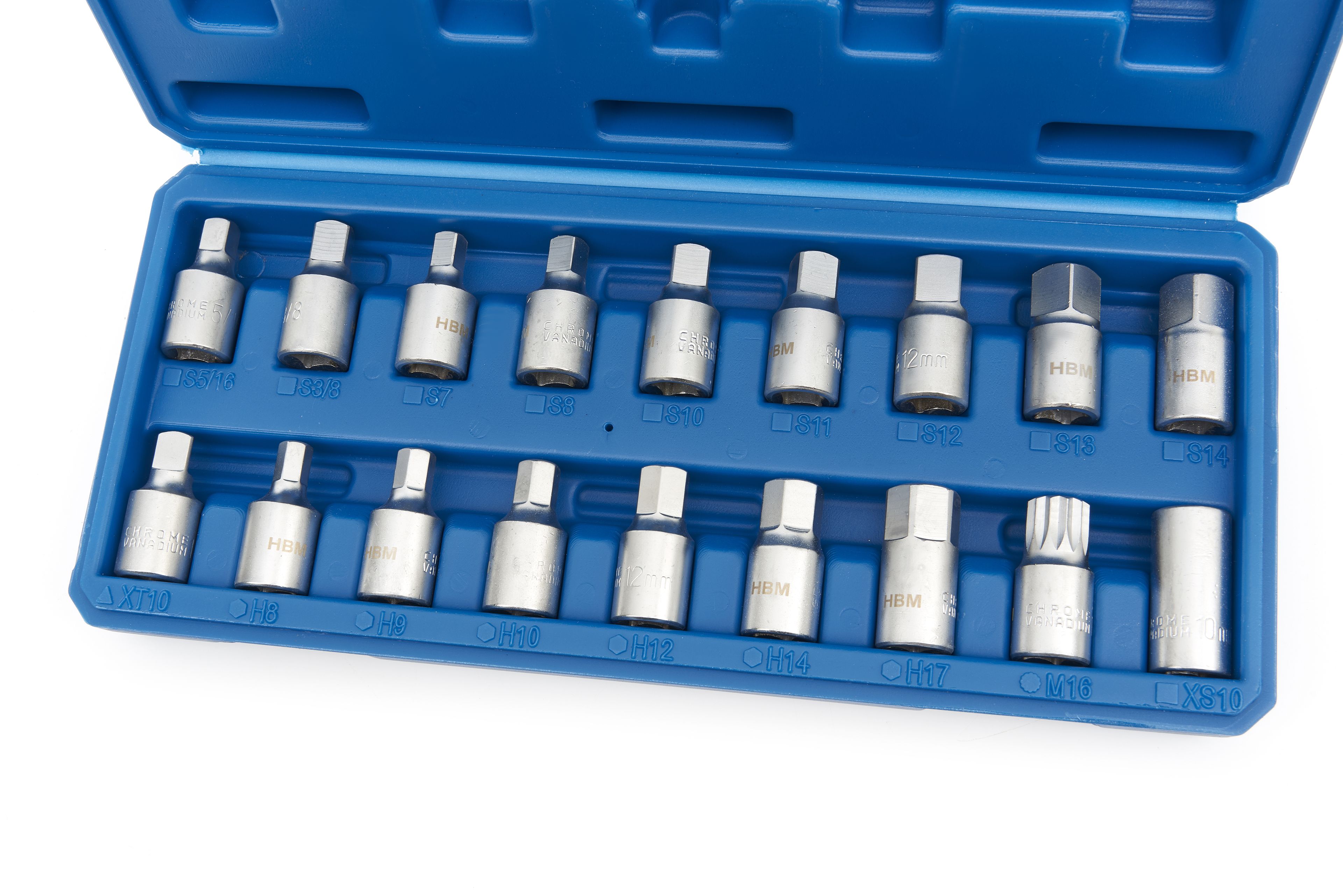 HBM 18-teiliger Steckschlüssel-Satz Image 2