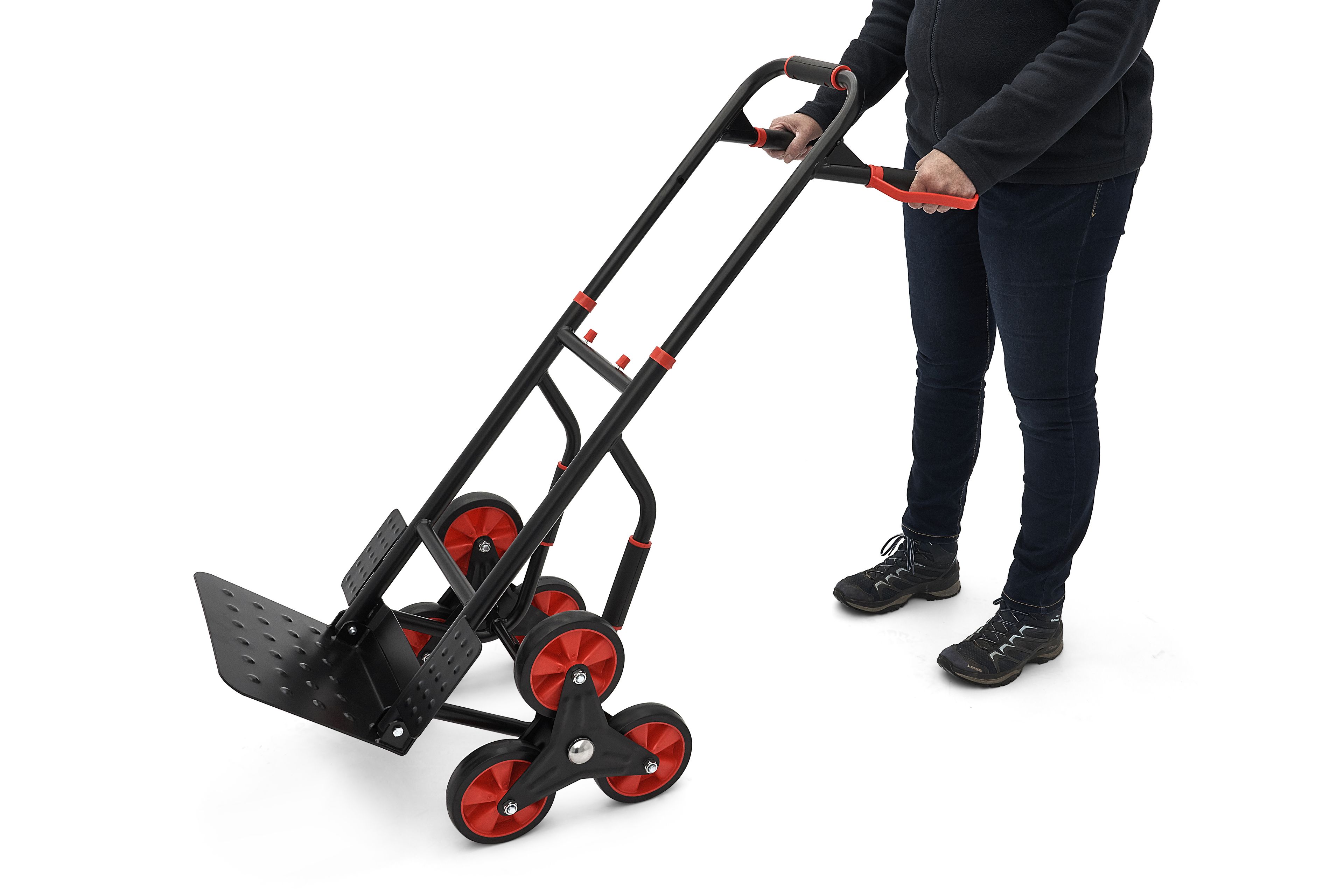 HBM 300 Kg zusammenklappbare Treppensackkarre Image 6