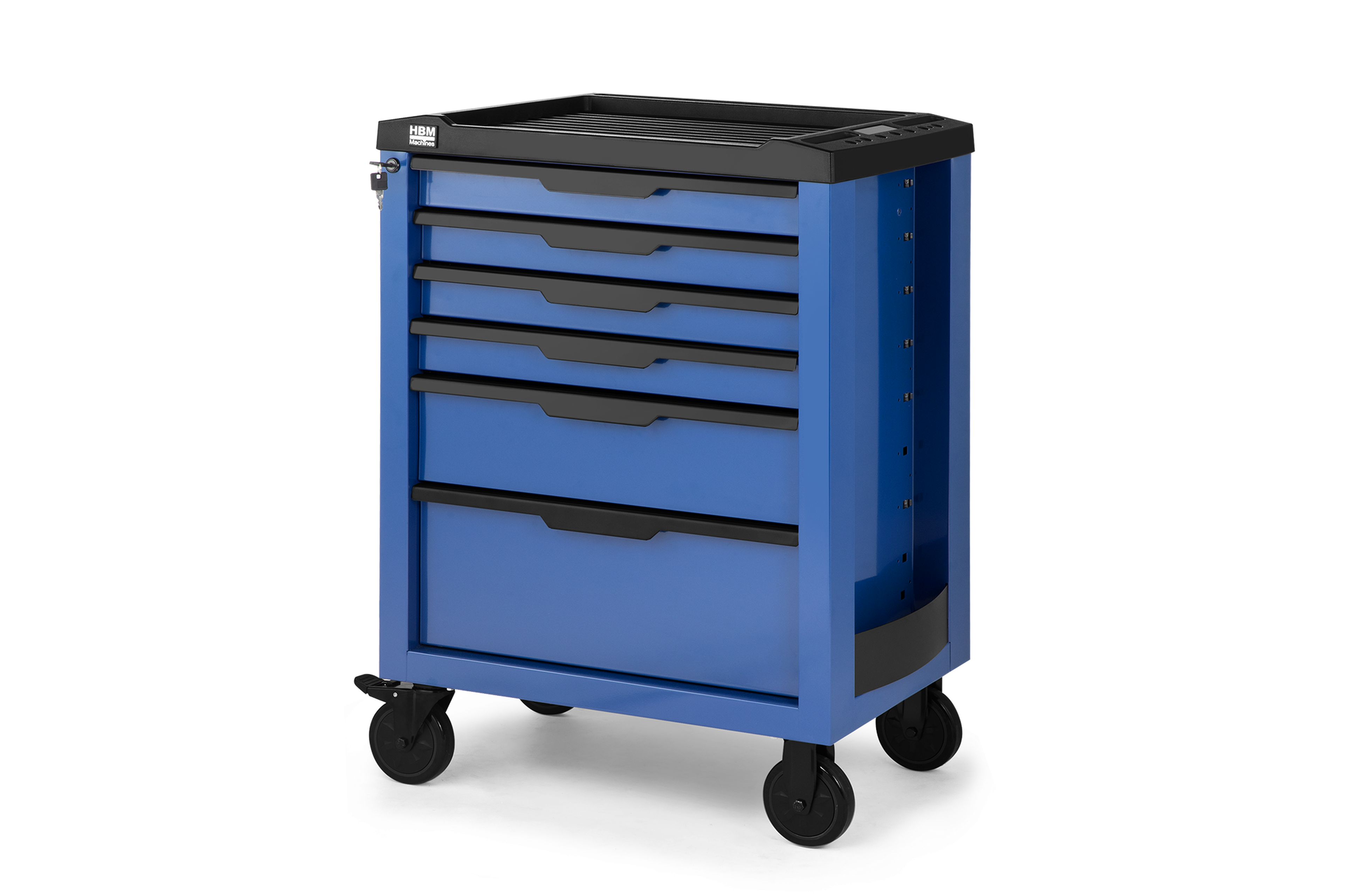 Carrello degli attrezzi HBM 6 cassetti, 70,8 cm, blu