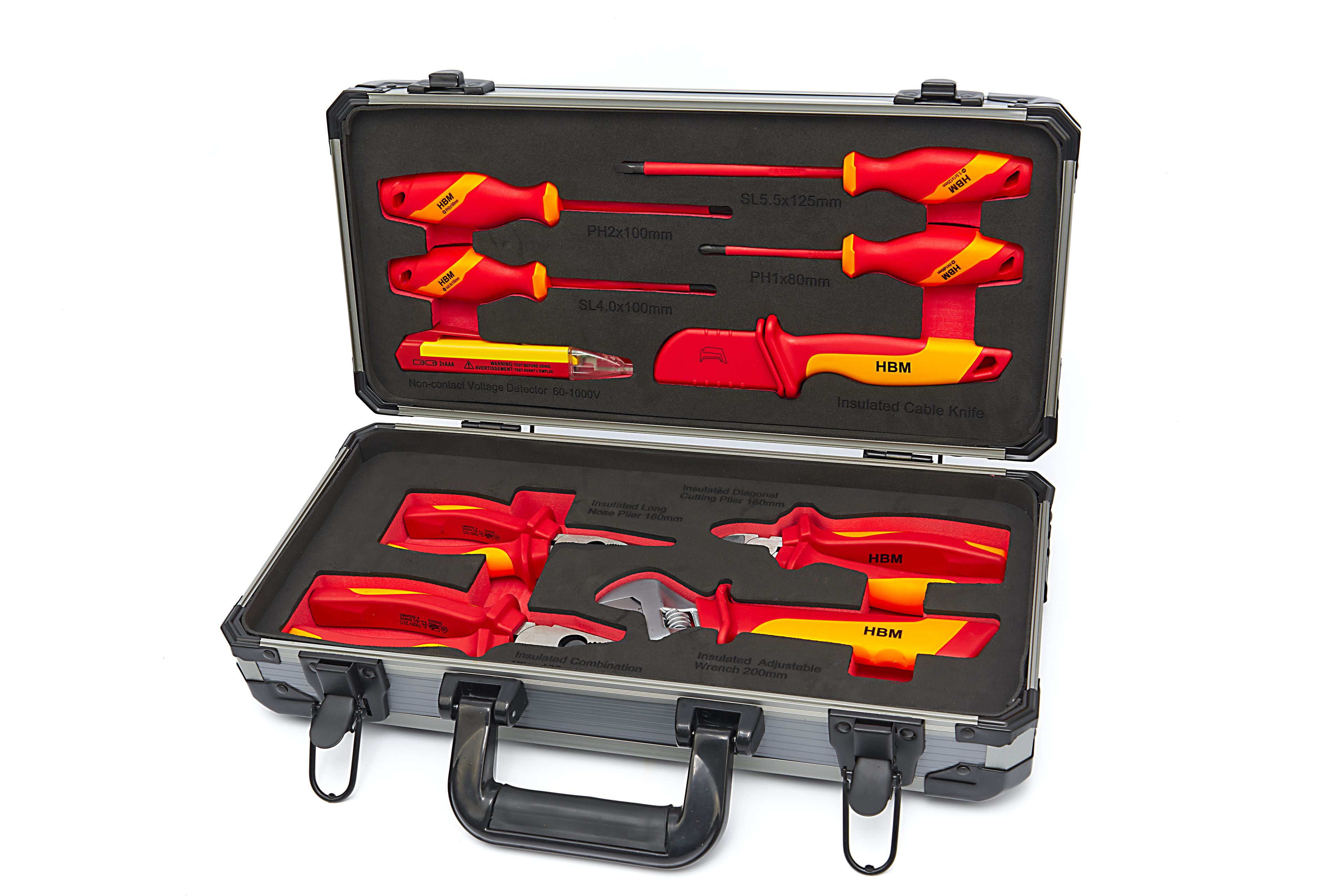 Juego de herramientas VDE de 10 piezas HBM