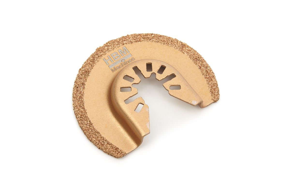 HBM 64 mm. Sierra Semicircular para Hormigón y Piedra para Herramienta Multifunción