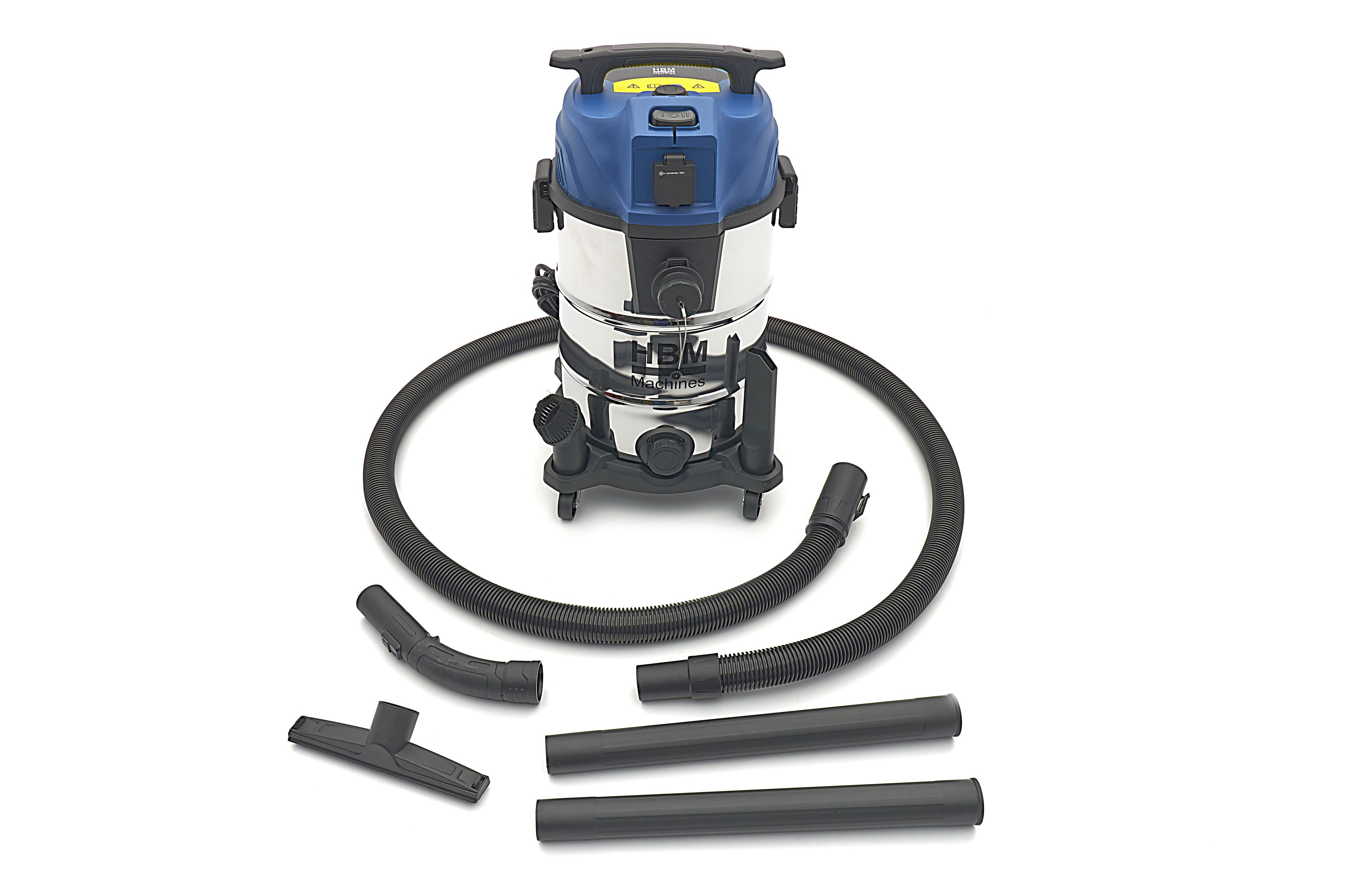 HBM bouwstofzuiger nat/droog 1300 Watt 30 liter M-klasse	 Image 5