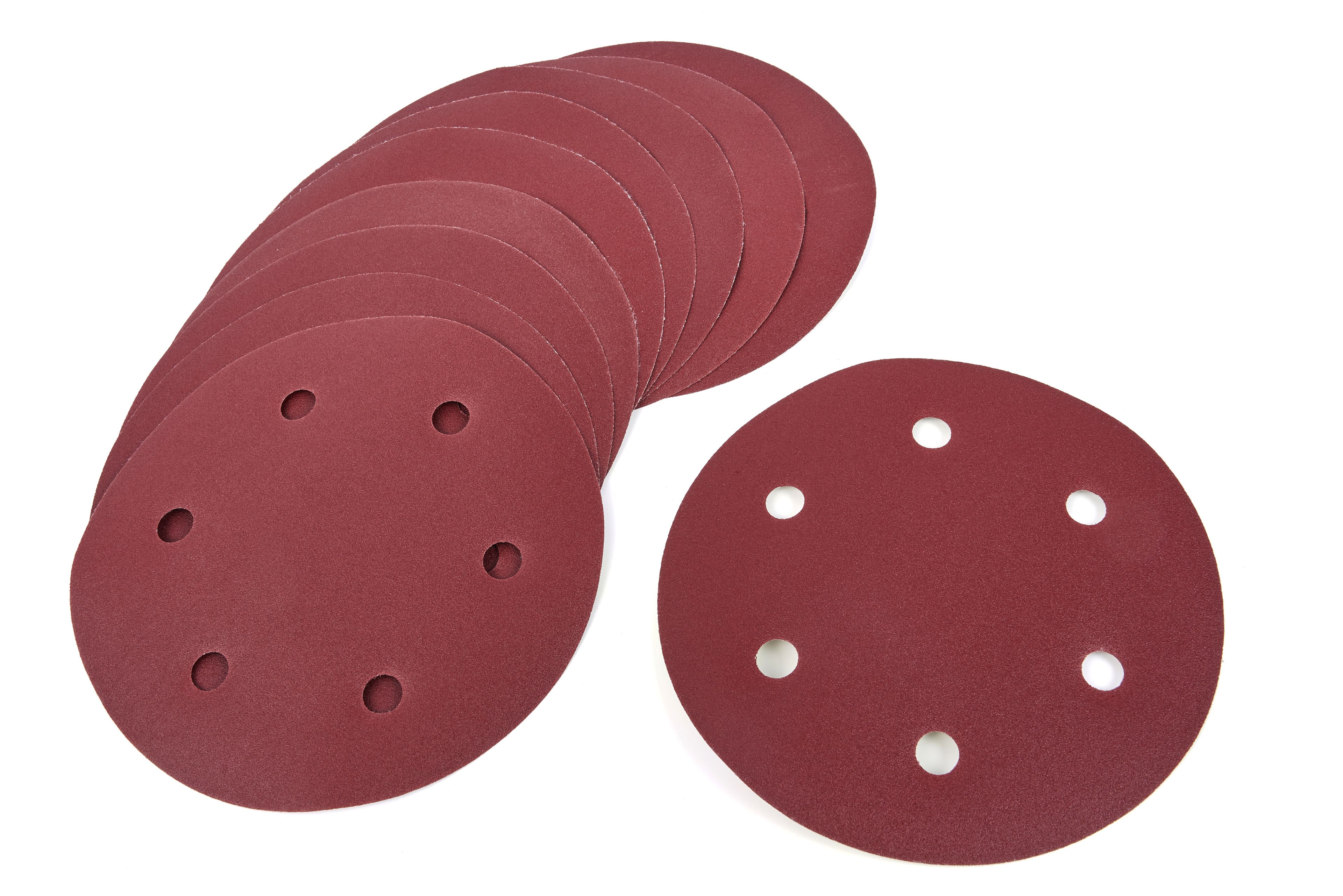 Set di dischi per levigatrice HBM da 180 mm