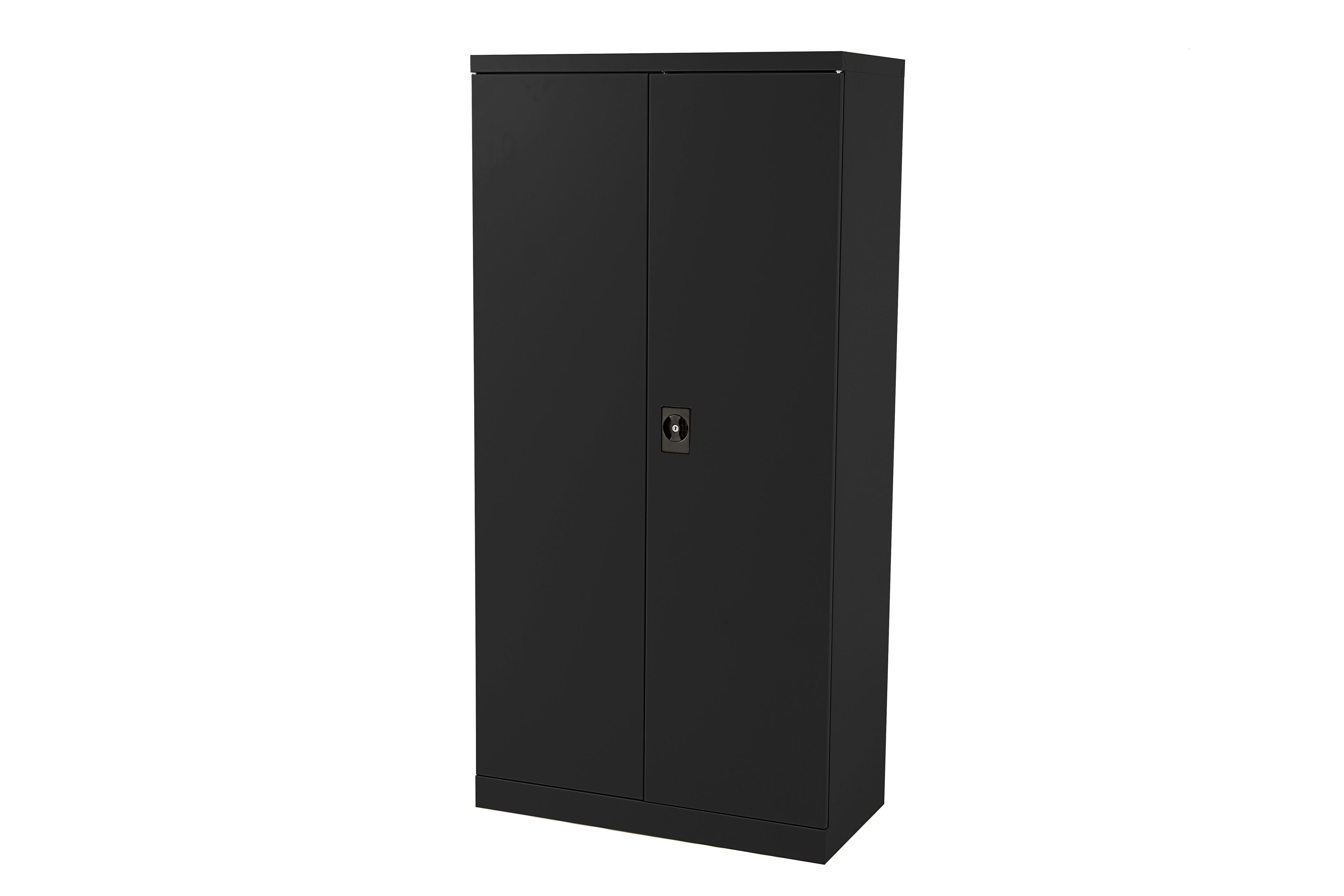 HBM Profi-Werkzeugschrank mit 4 Fachböden schwarz