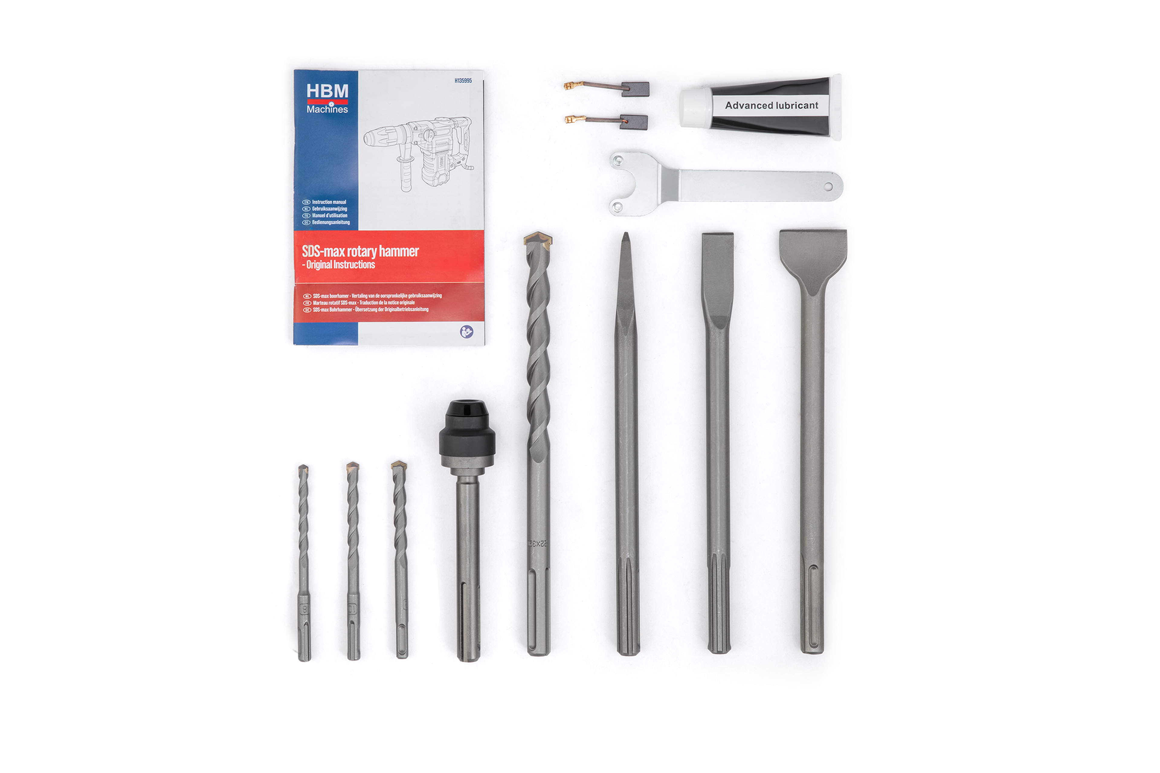 HBM martello perforatore SDS-max 1600 Watt Image 9