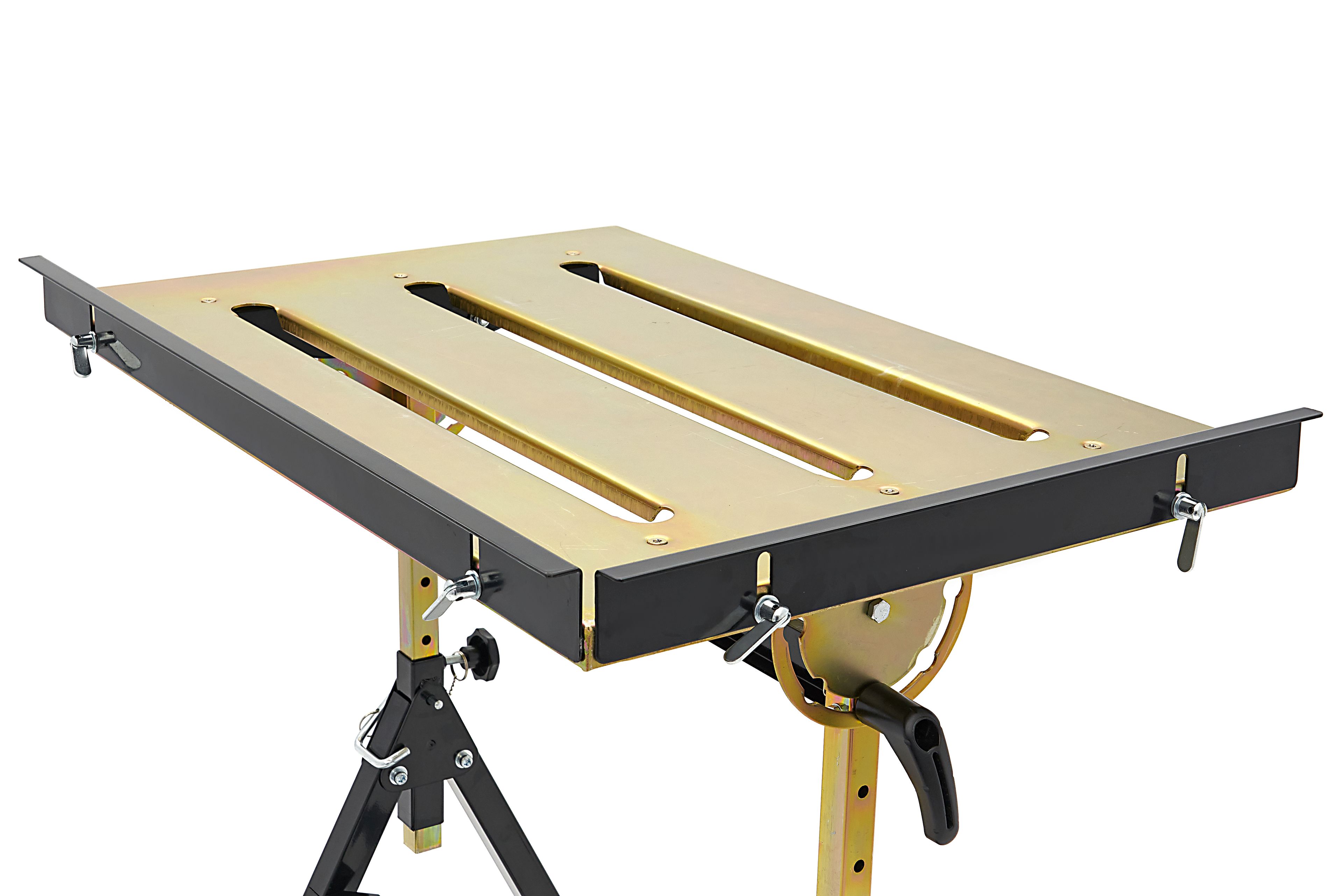 HBM Tavolo per saldatura 760 x 510 mm. Inclinabile e Regolabile in Altezza Image 7