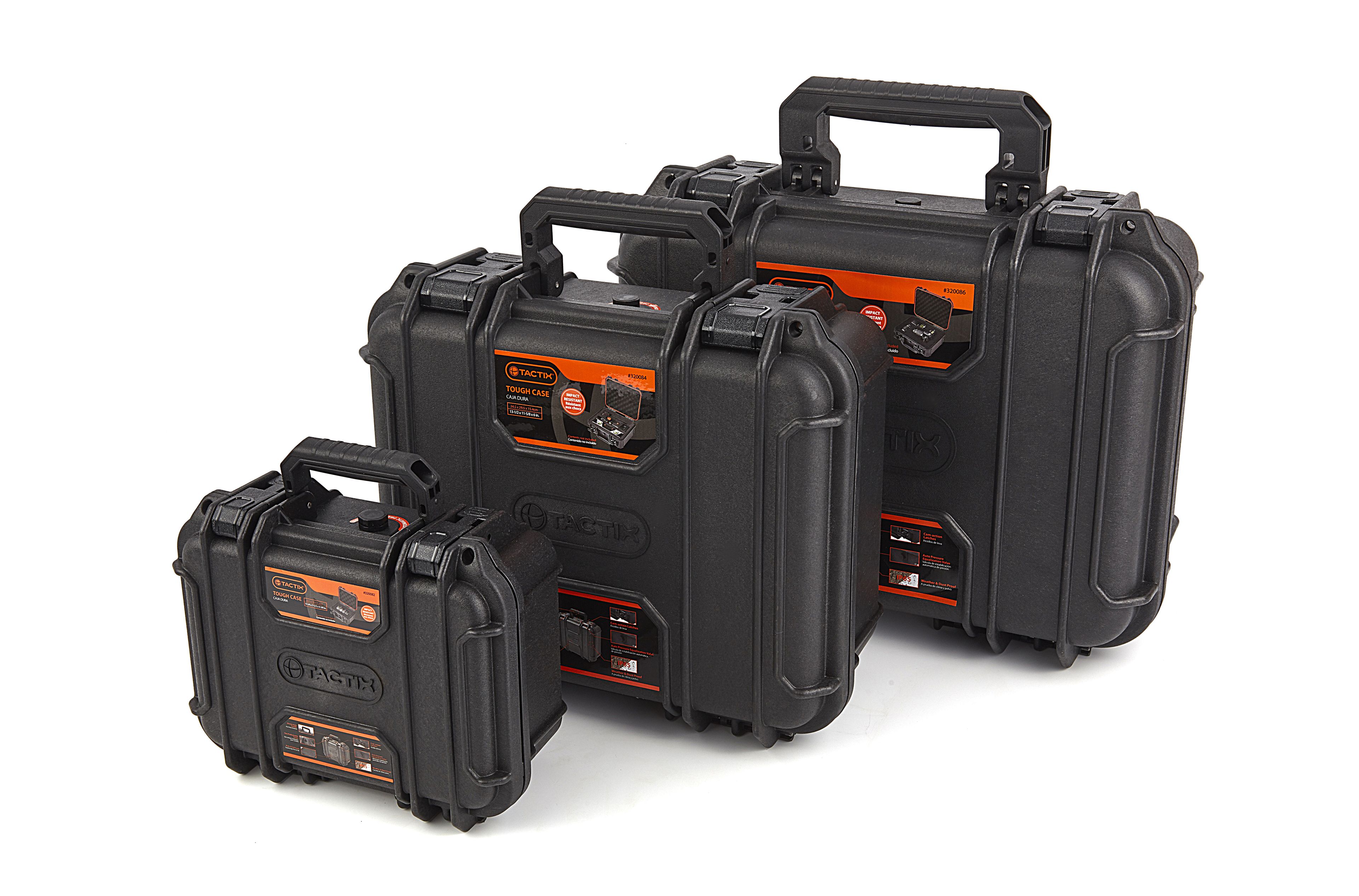 Tactix IP65 Waterdichte, Stofdichte en Stootvaste Polypropeen Koffer 34,5 x 29,5 x 15,5 cm Image 8