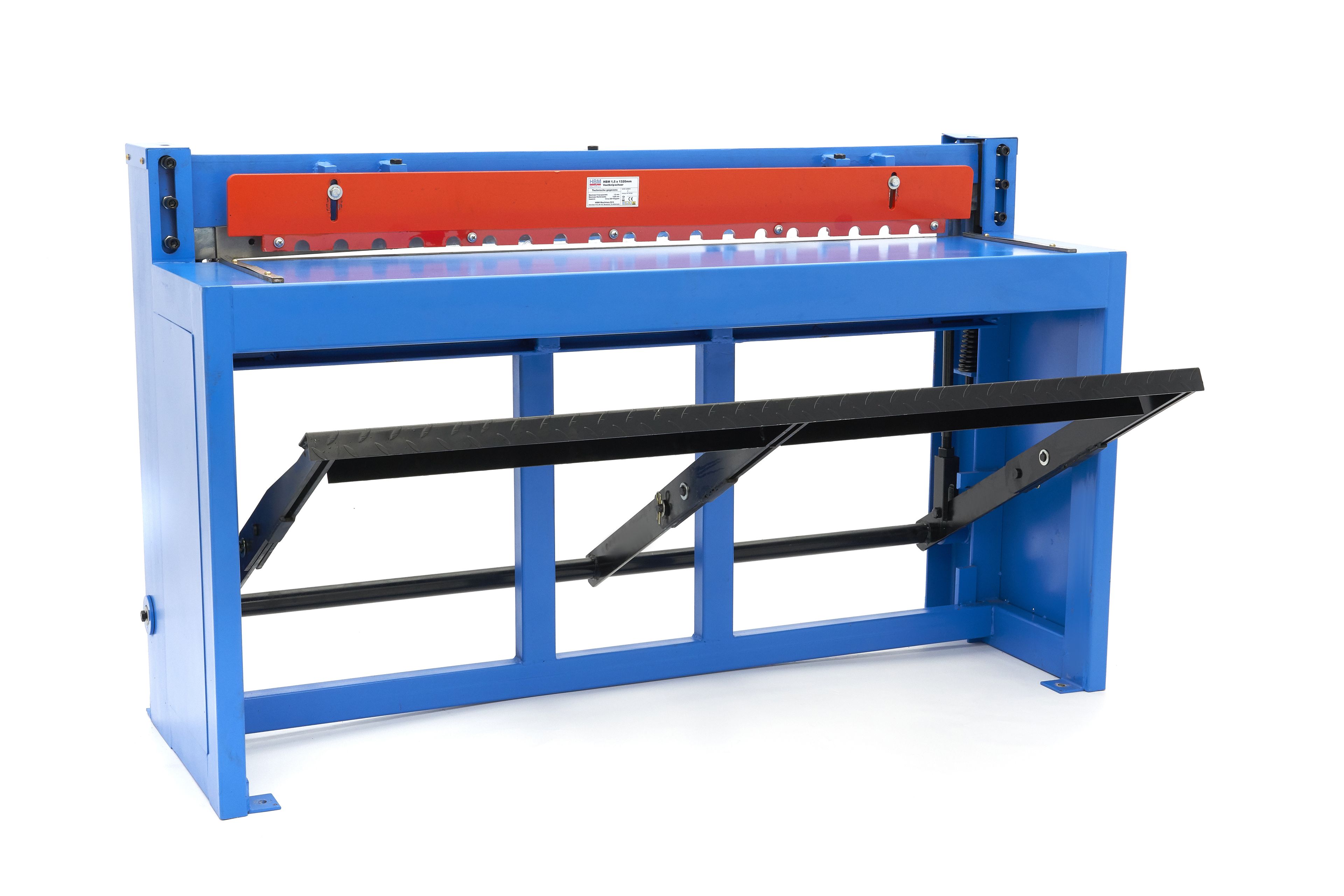 HBM 1,5 x 1320 mm. Professionele Voetknipschaar, Plaatschaar