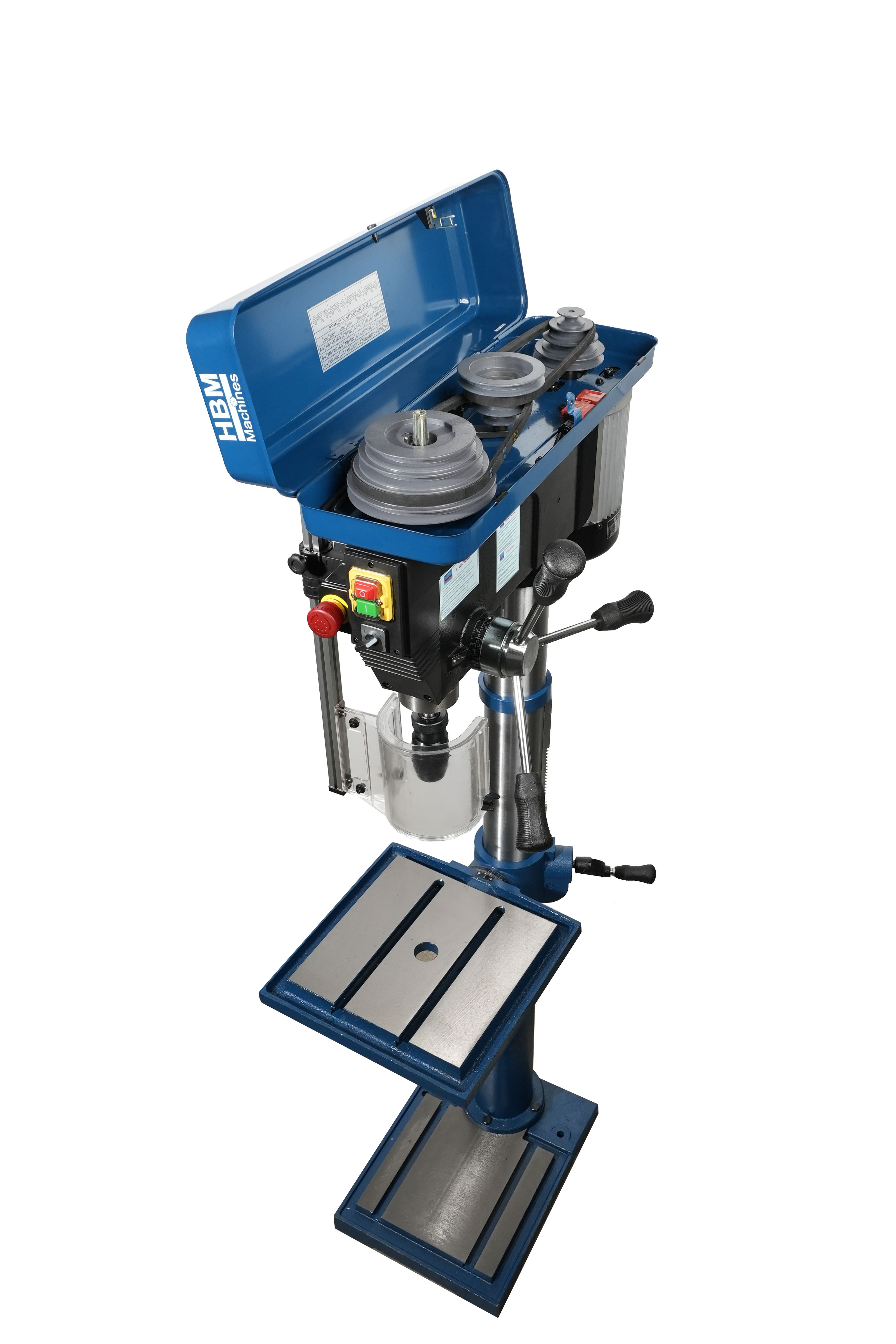 HBM 32 mm Professionele Kolomboormachine Vloermodel - 400 Volt Image 5