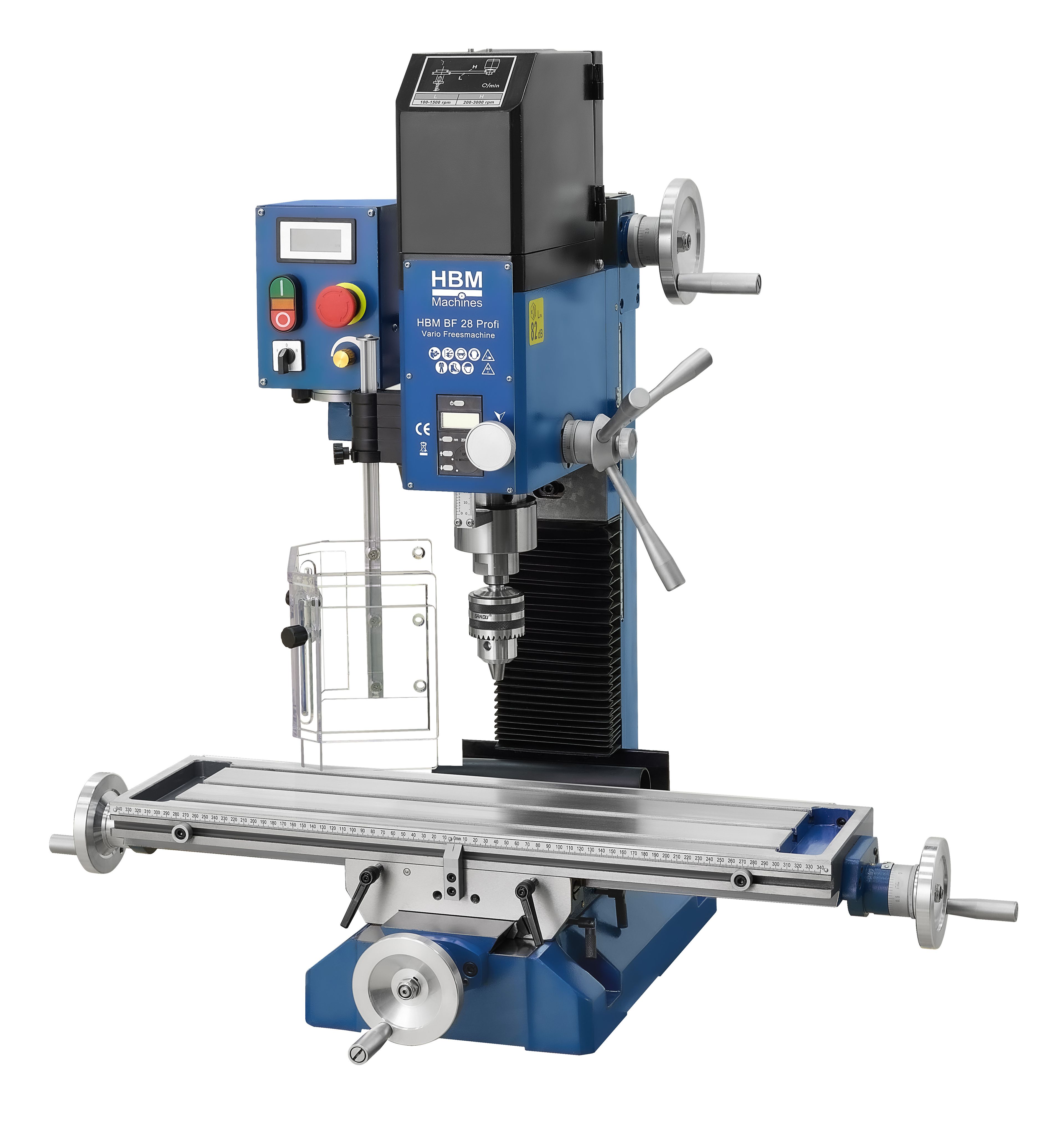 HBM freesmachine BF 28 profi vario