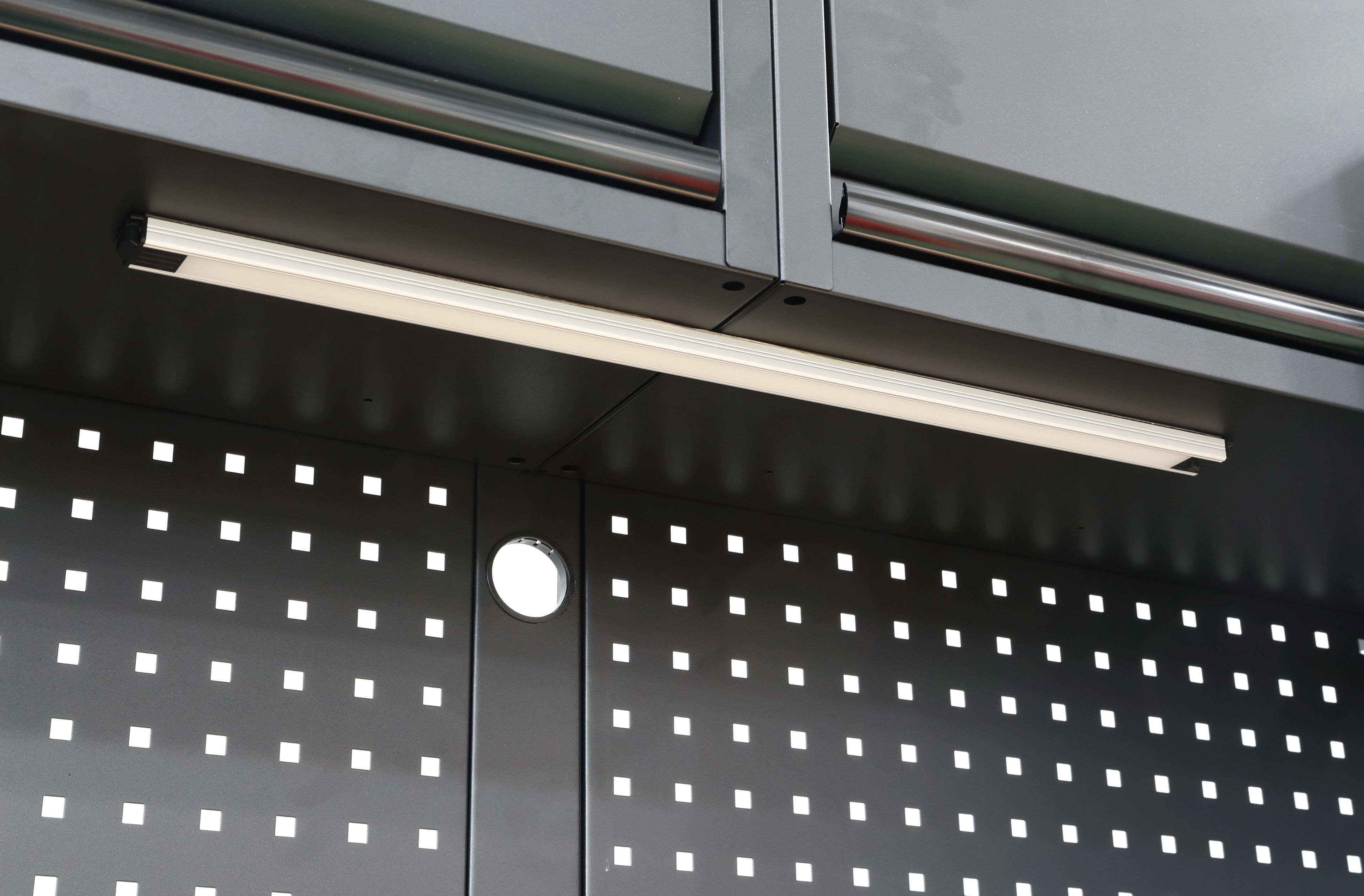 HBM sistema da officina mobile, 12 pezzi, nero Image 8