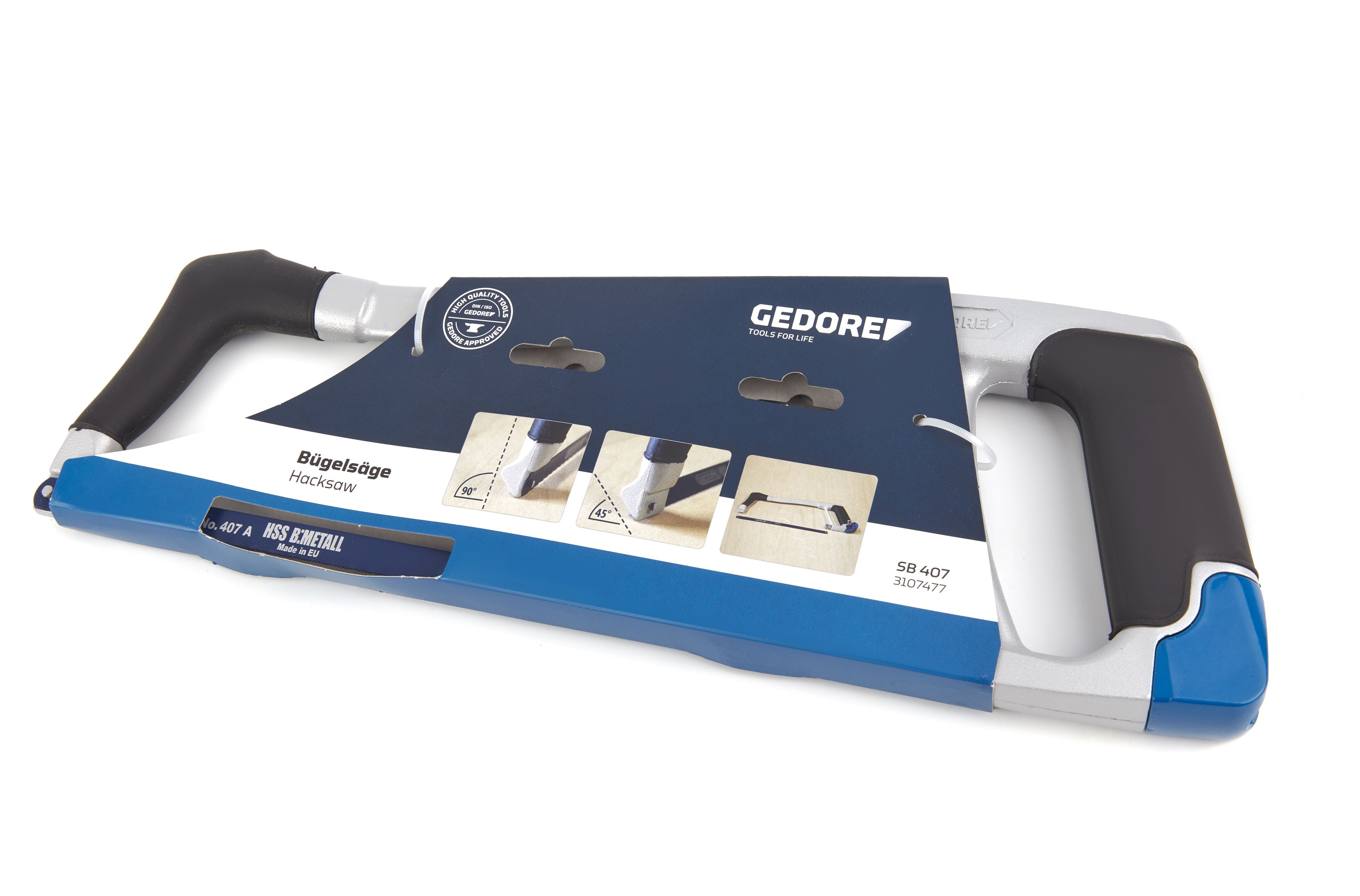 Seghetto per metalli Gedore SB 407 con lama bi-metallica da 650 mm Image 6